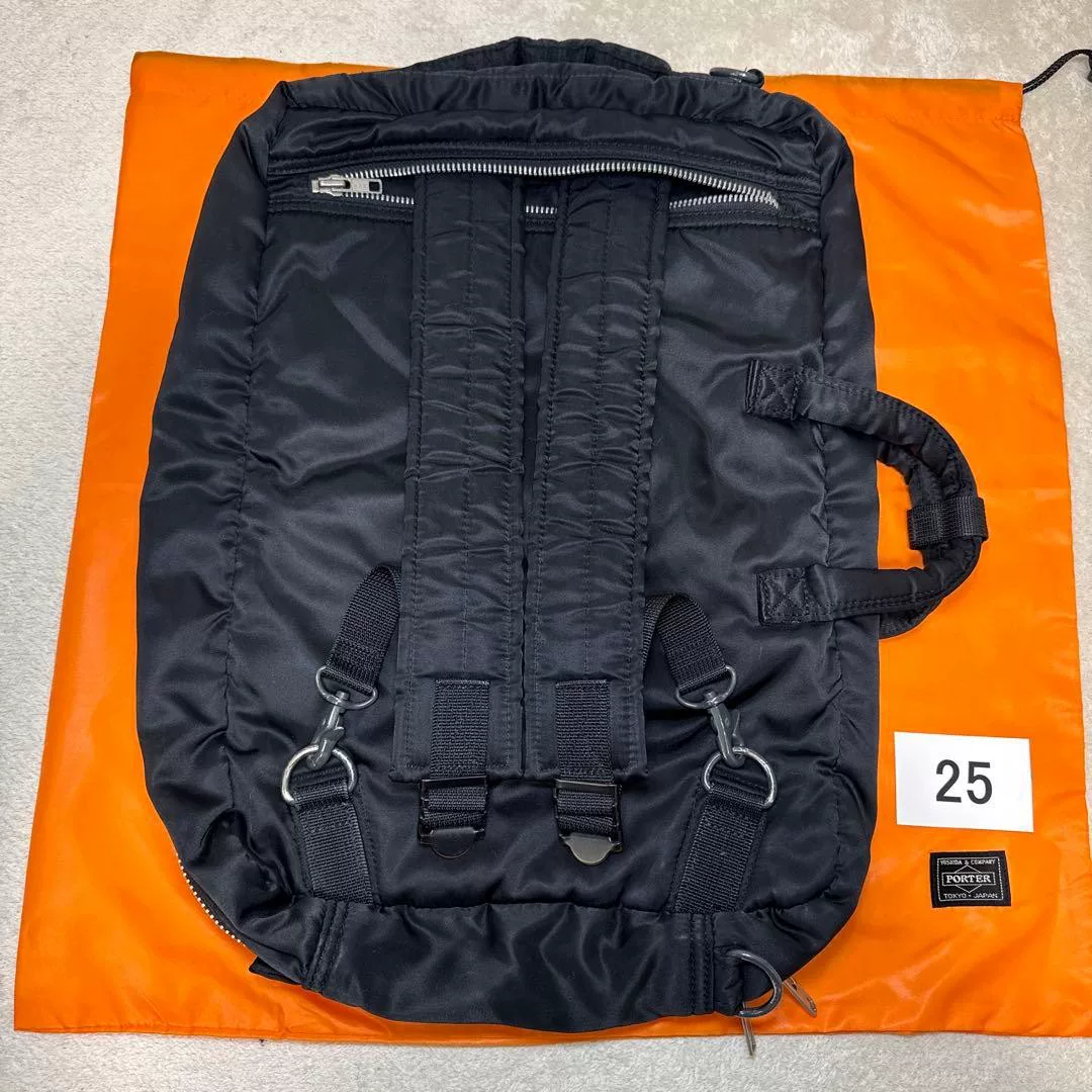 PORTER TANKER 3WAY Nylon Backpack — detail