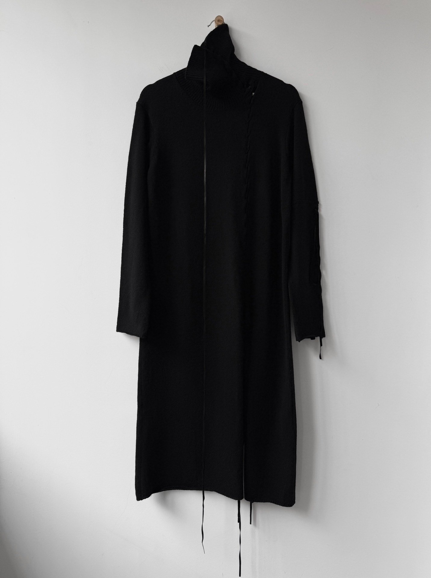 Yohji Yamamoto 18AW Leather Rope Sweater