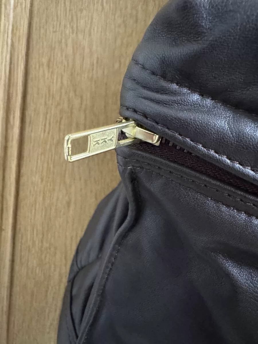 Porter Tanker Leather Backpack — detail