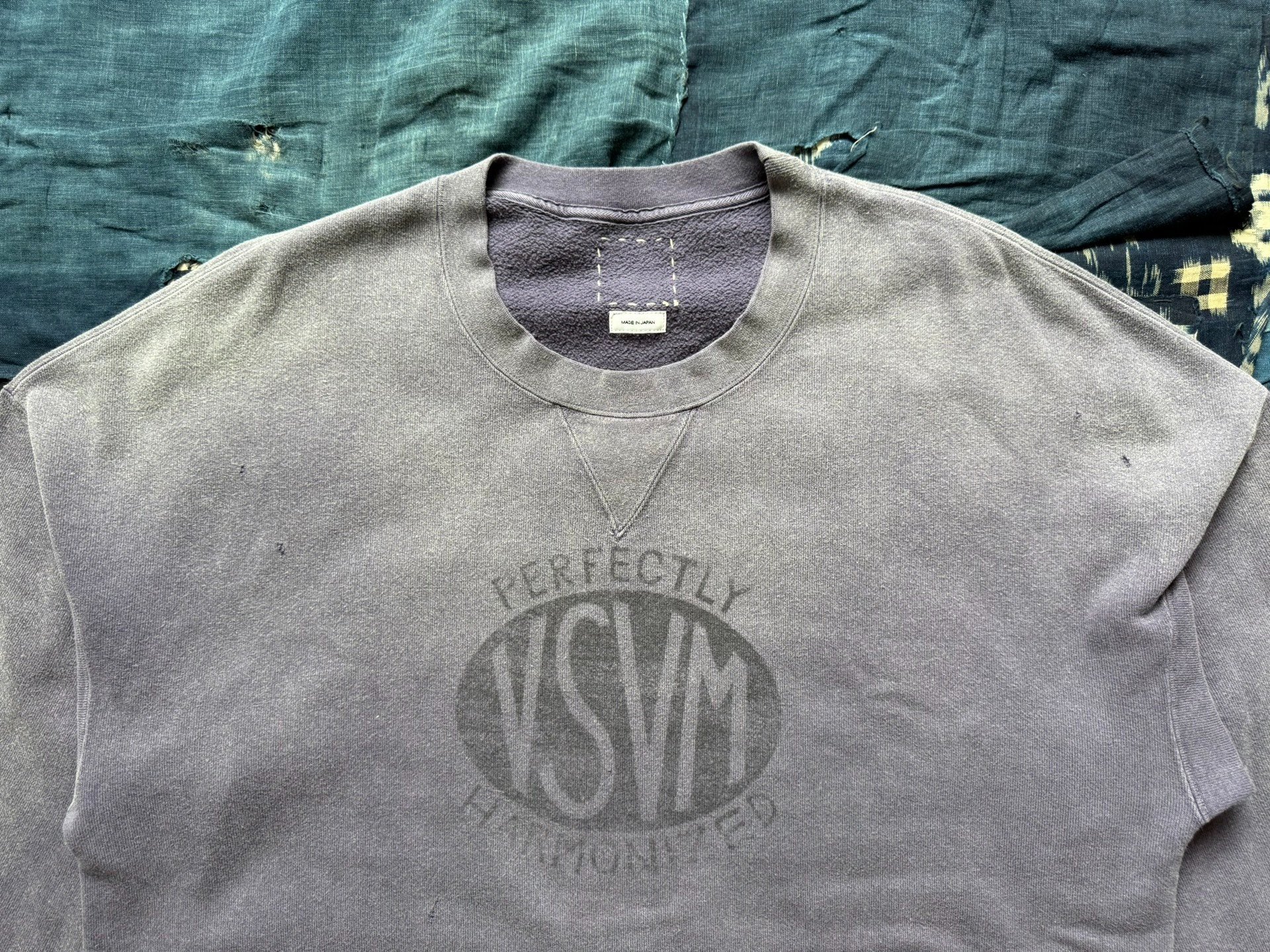 VISVIM 24SS COURT SWEAT L/S — label