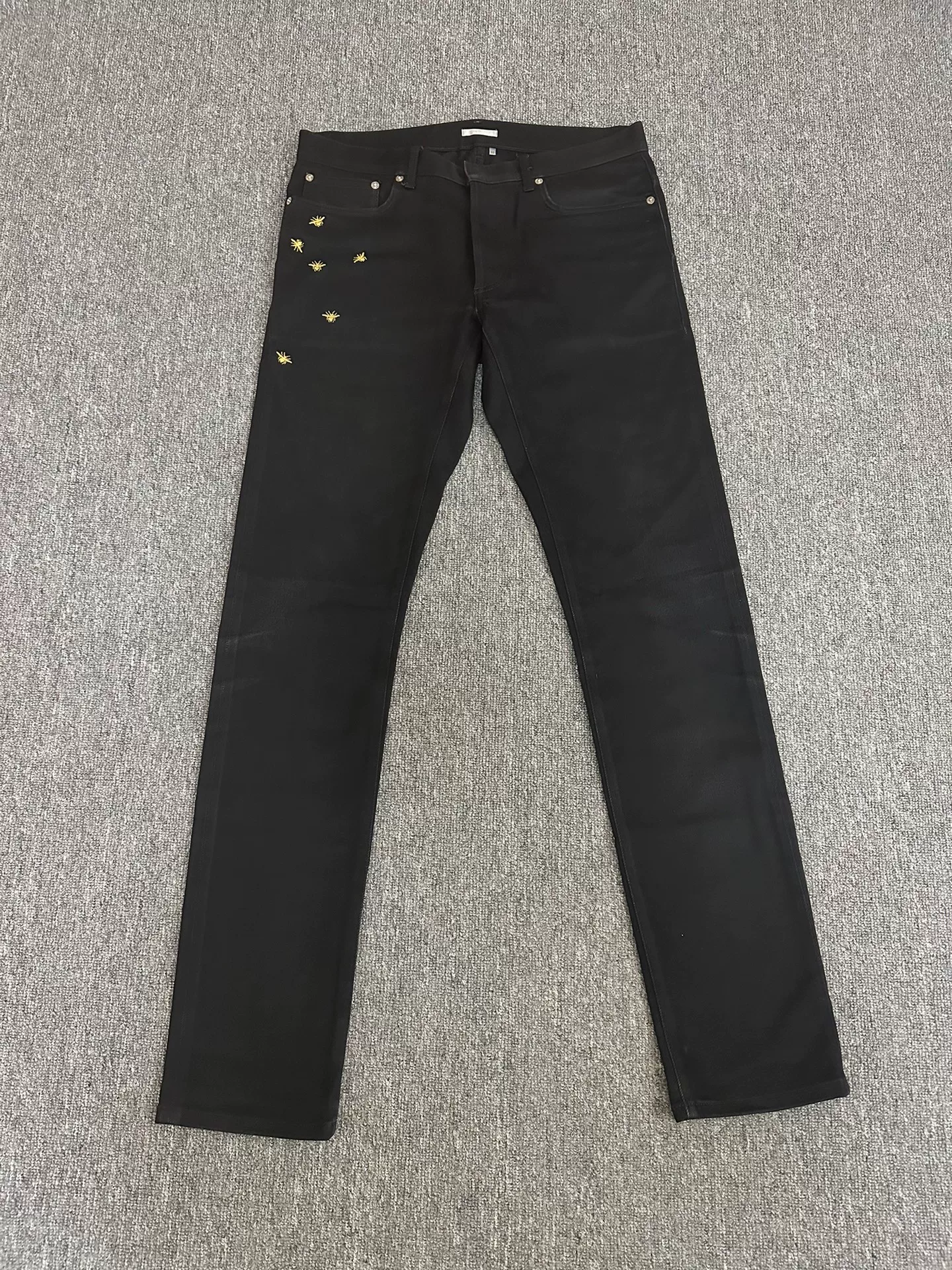 Dior Limited Edition Gold Bee Jeans