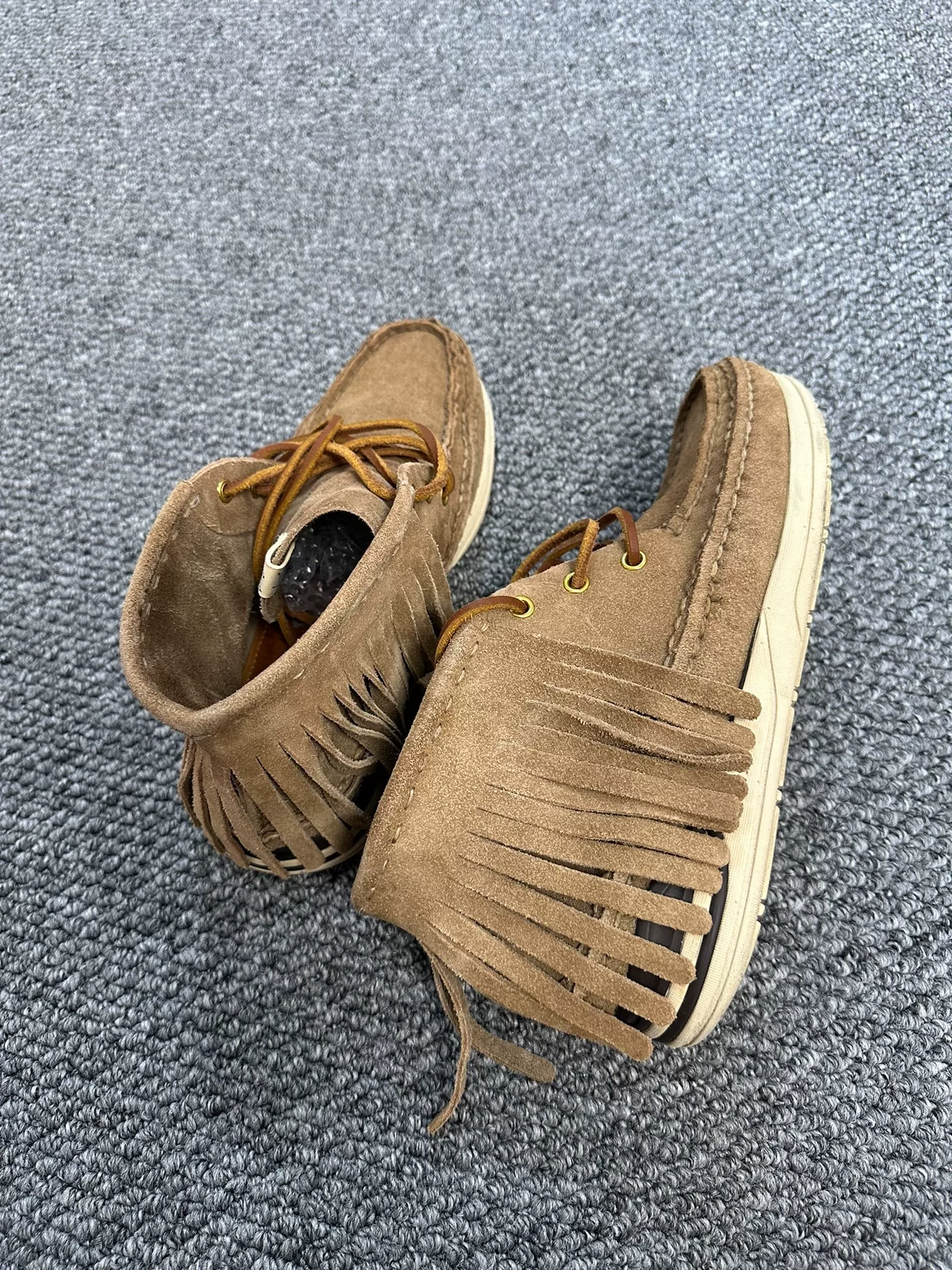 visvim tassel shoes — detail