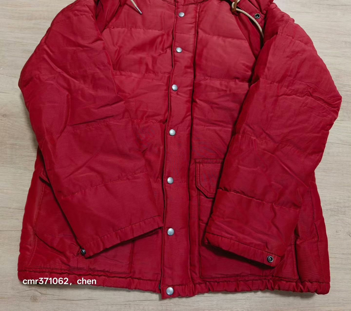 visvim 19aw Kenai Down Jacket Overdye — detail