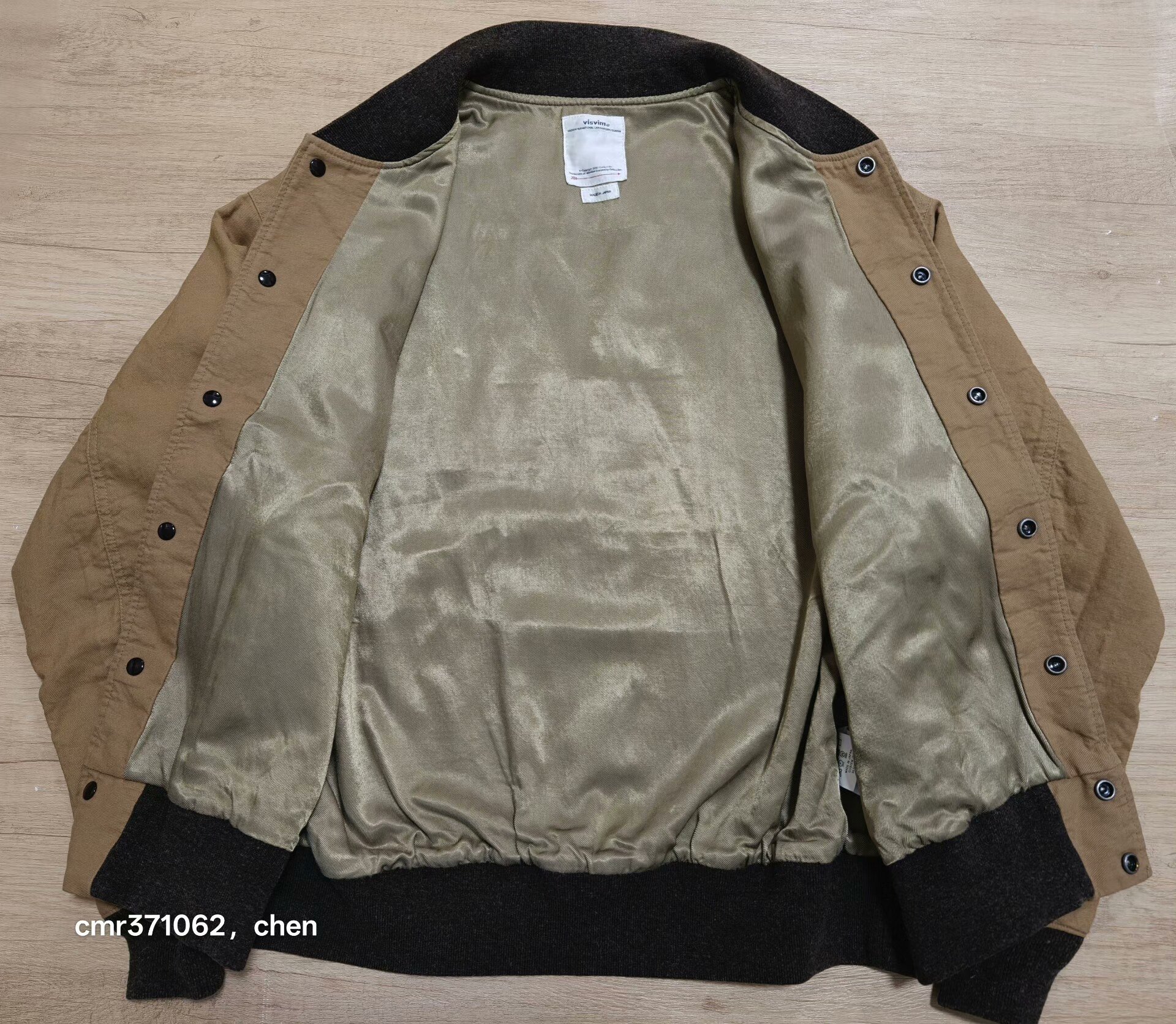 visvim 20AW Varsity SB Jacket — back