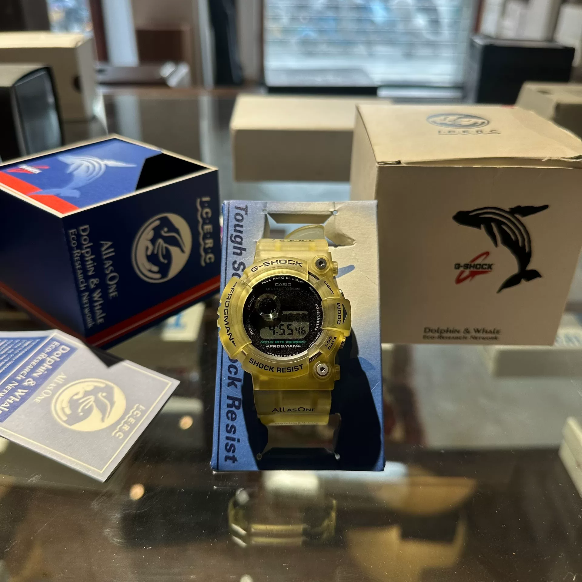 Casio GW-225A 25th Anniversary Transparent Frogman