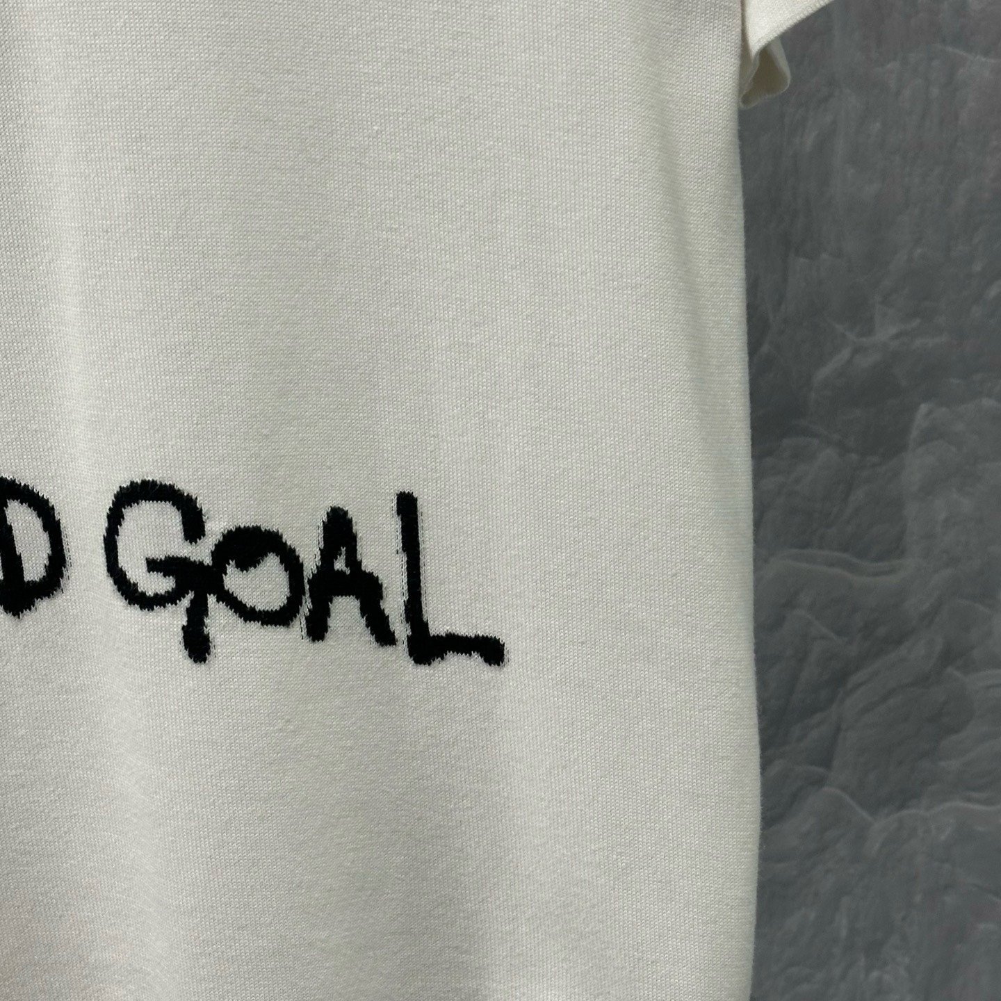 Louis Vuitton End Goal Logo Knit Short Sleeve — detail