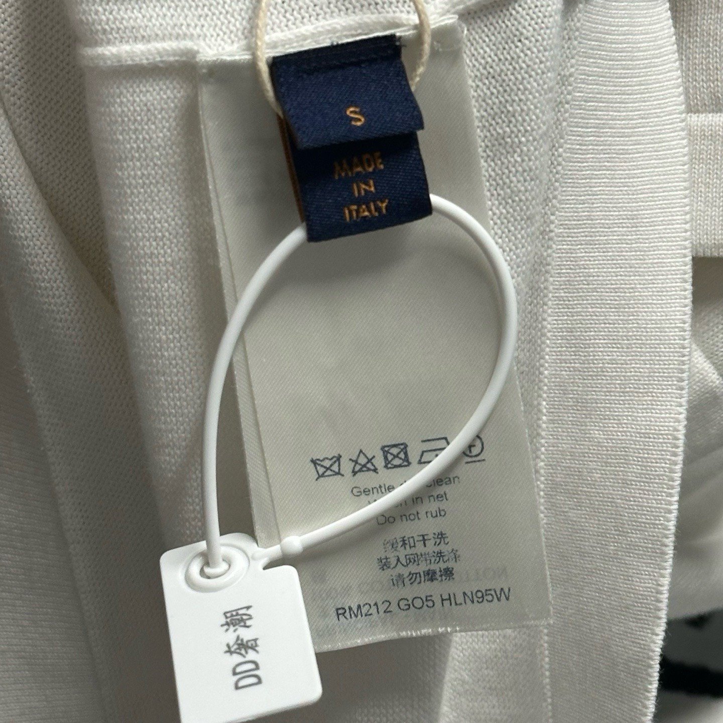 Louis Vuitton End Goal Logo Knit Short Sleeve — label