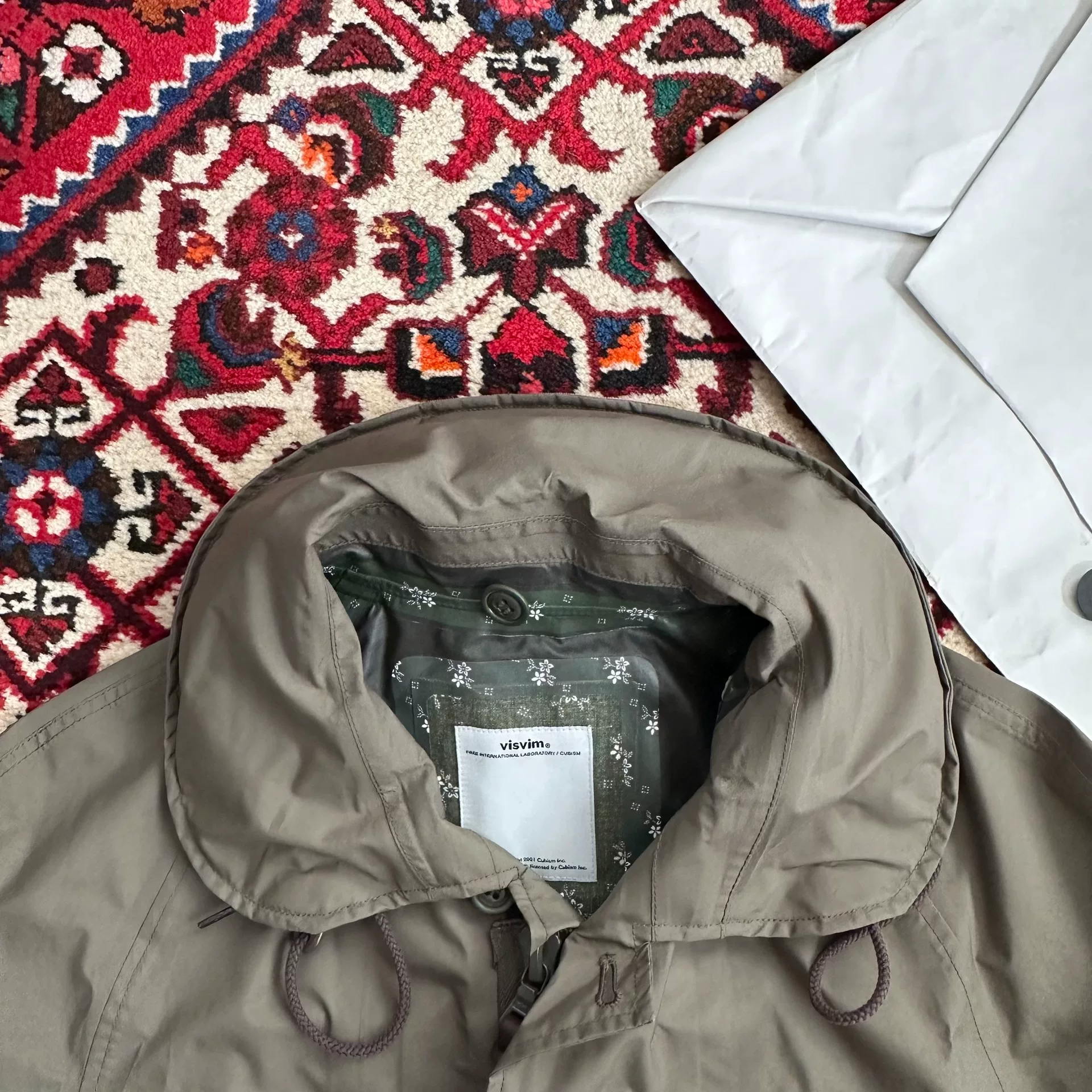visvim 12AW GORE-TEX 2.5L Jacket — back