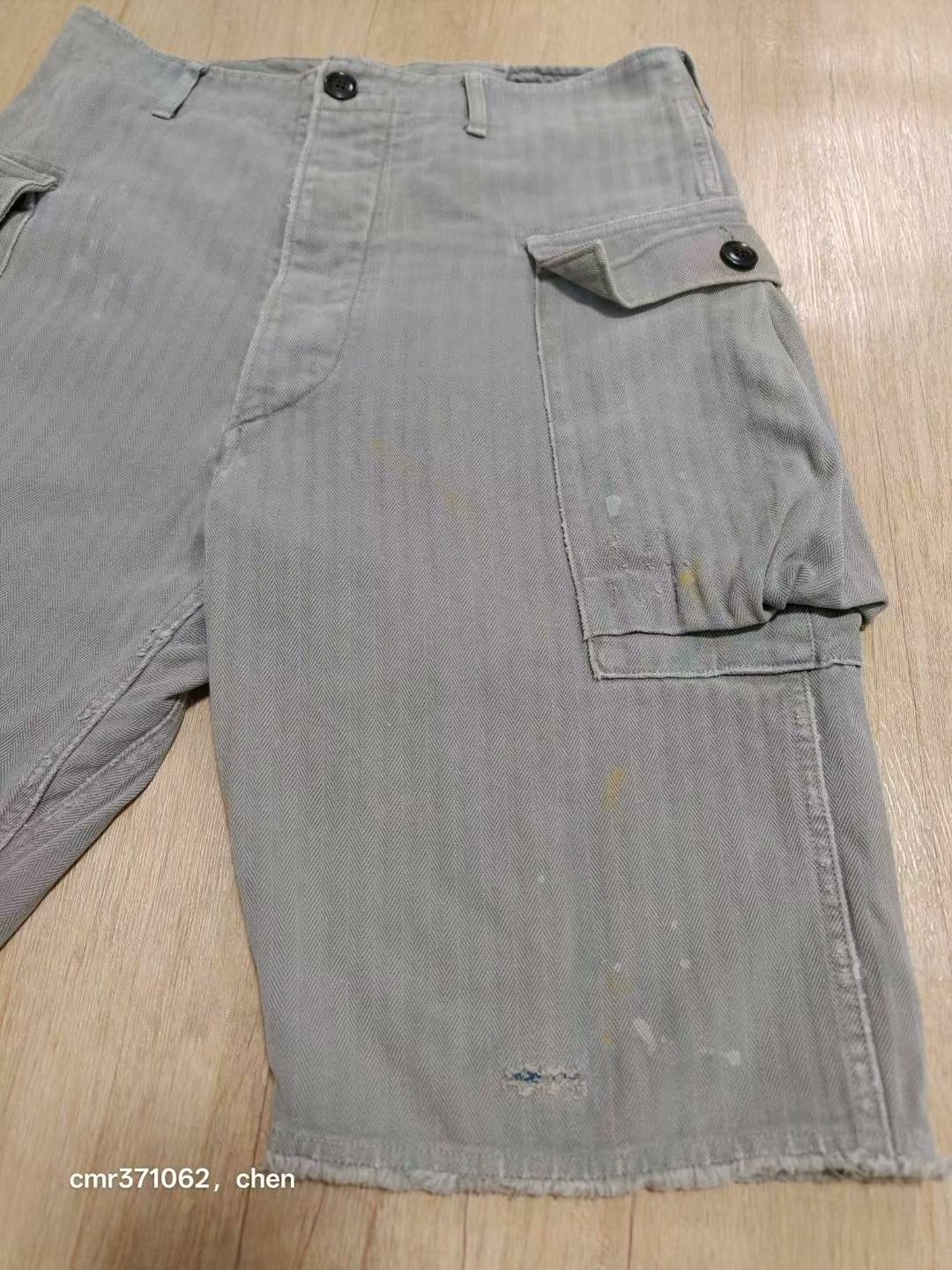 visvim 19AW Veterans Crash Shorts — detail