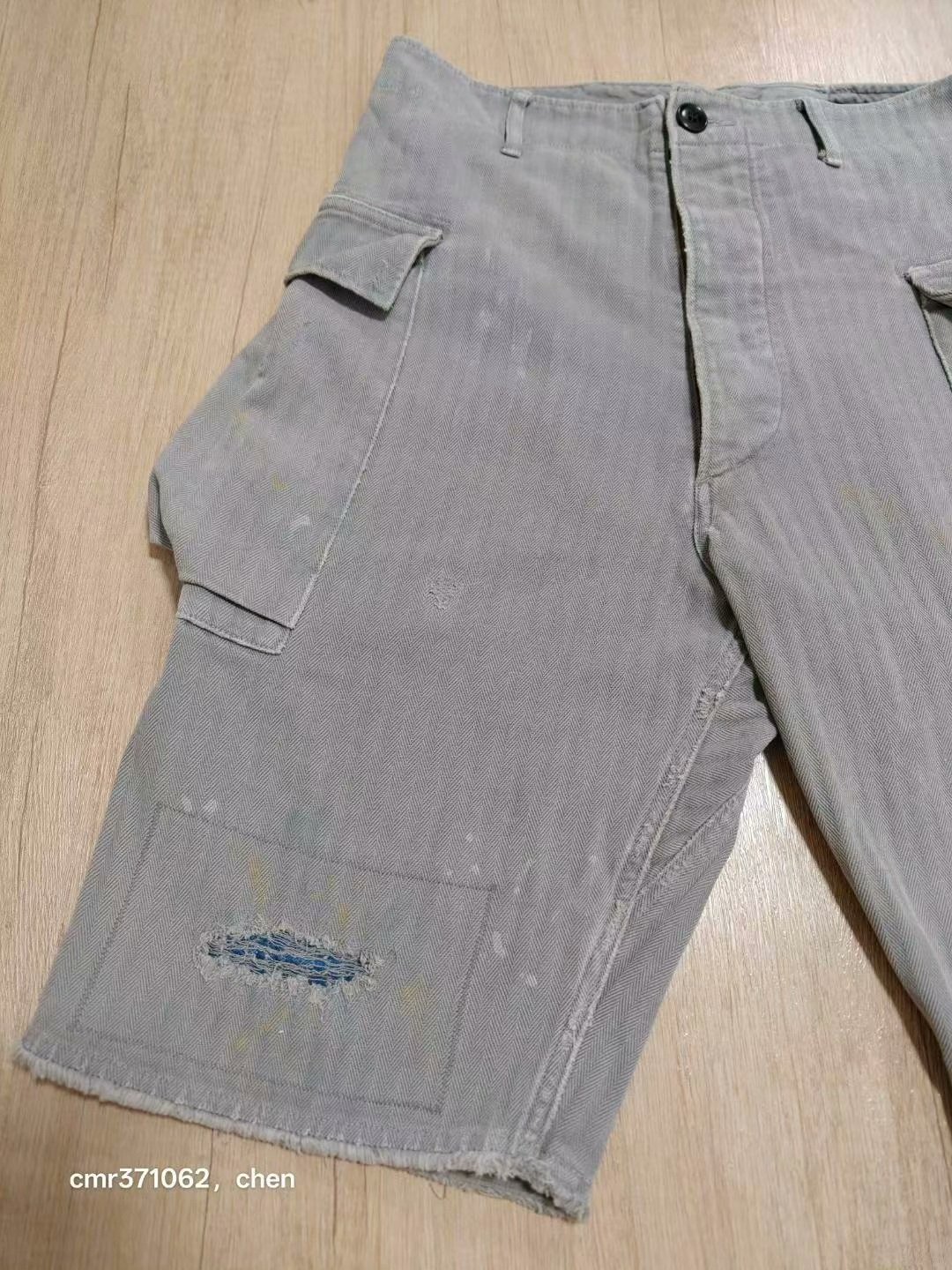 visvim 19AW Veterans Crash Shorts — front