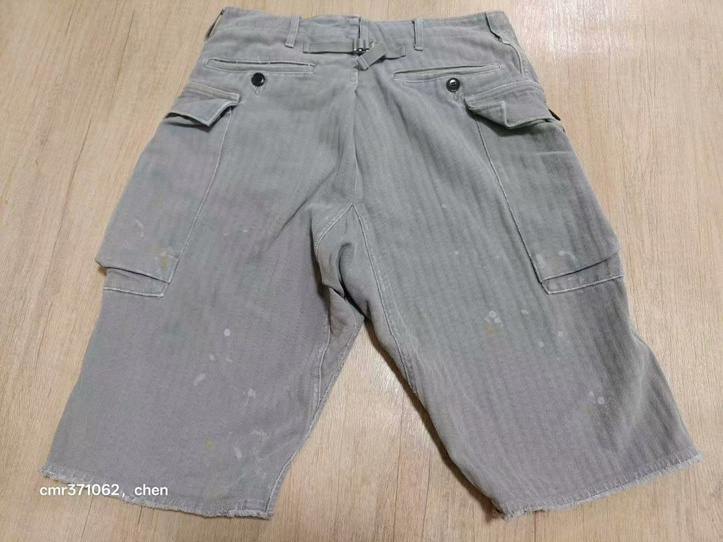 visvim 19AW Veterans Crash Shorts — label