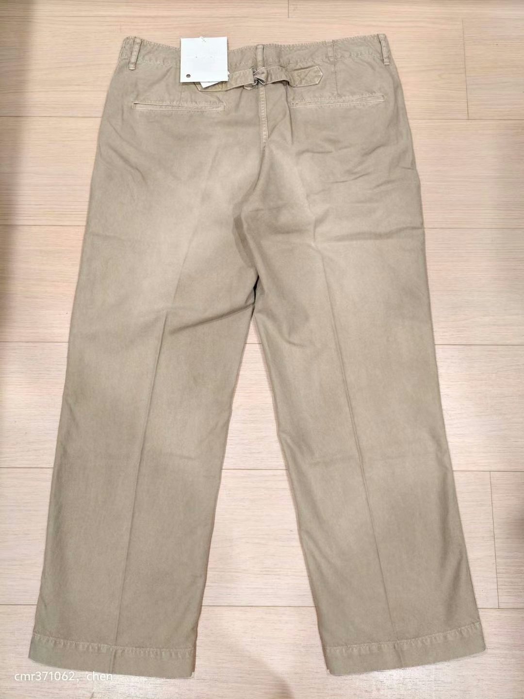 VISVIM 24AW CHINO PANTS DMGD — back