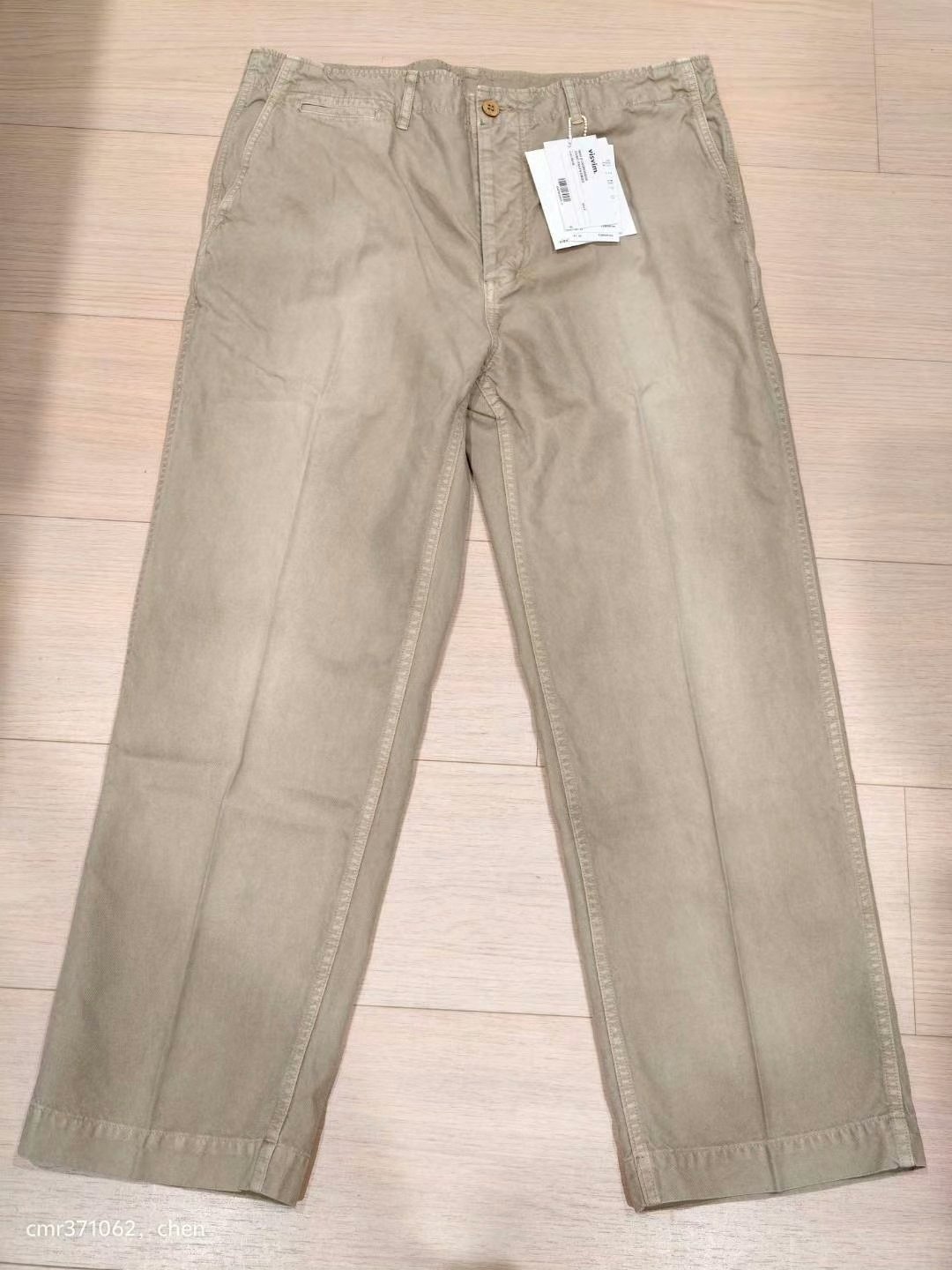 VISVIM 24AW CHINO PANTS DMGD