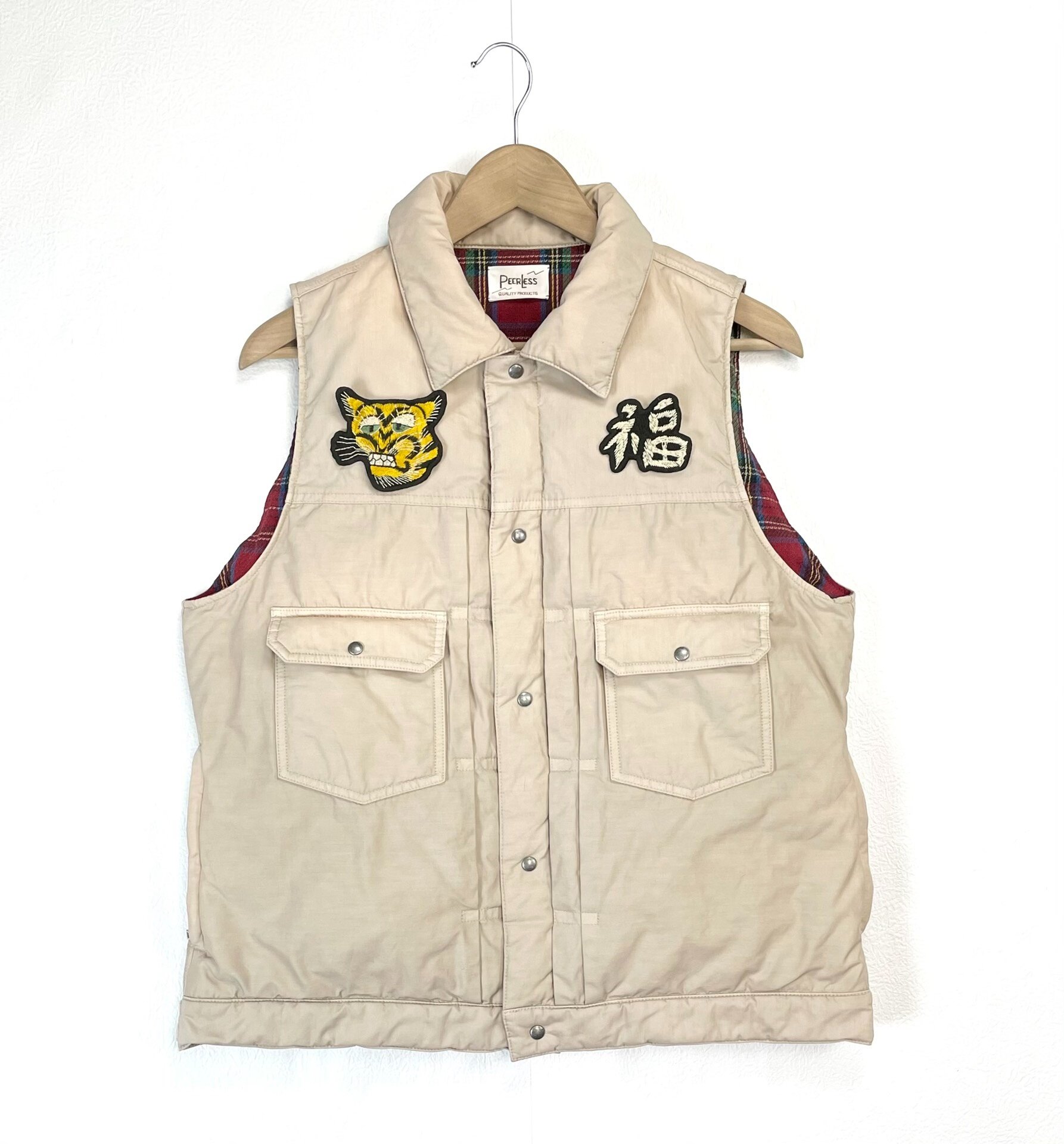 VISVIM 101 Mud-Dyed Down Vest