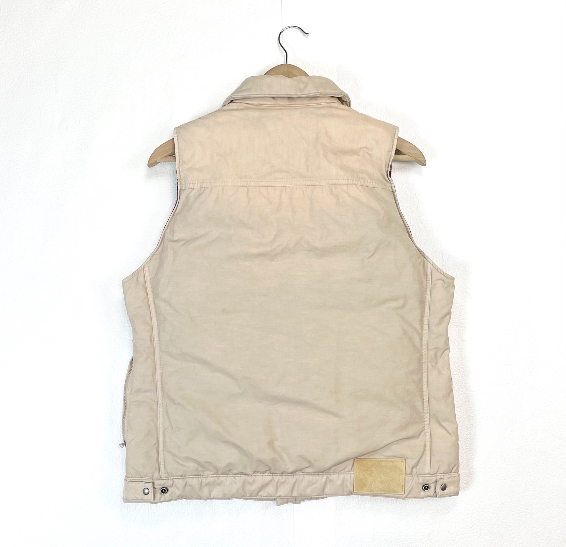 VISVIM 101 Mud-Dyed Down Vest — front