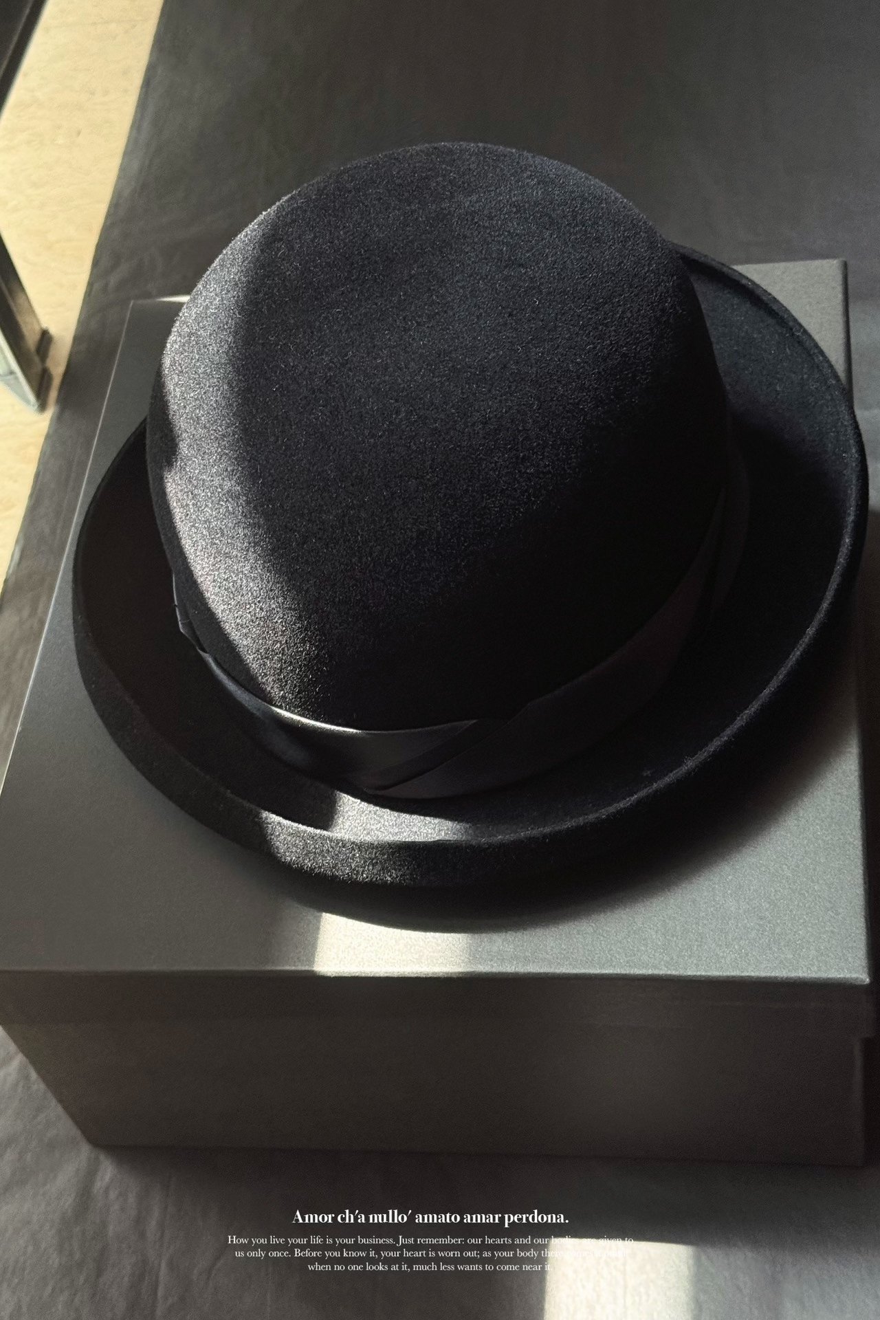 Yohji Yamamoto Wool Hat — label