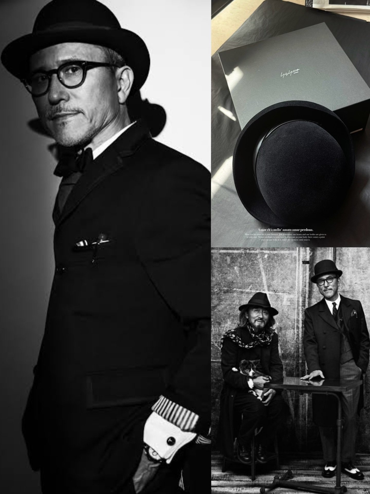 Yohji Yamamoto Wool Hat