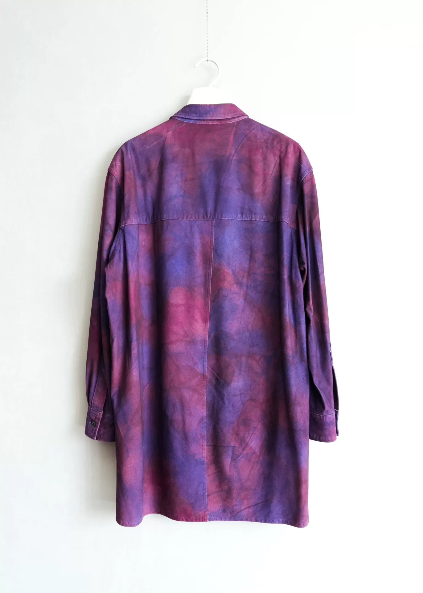 Yohji Yamamoto ISAMU KATAYAMA Leather Shirt — front