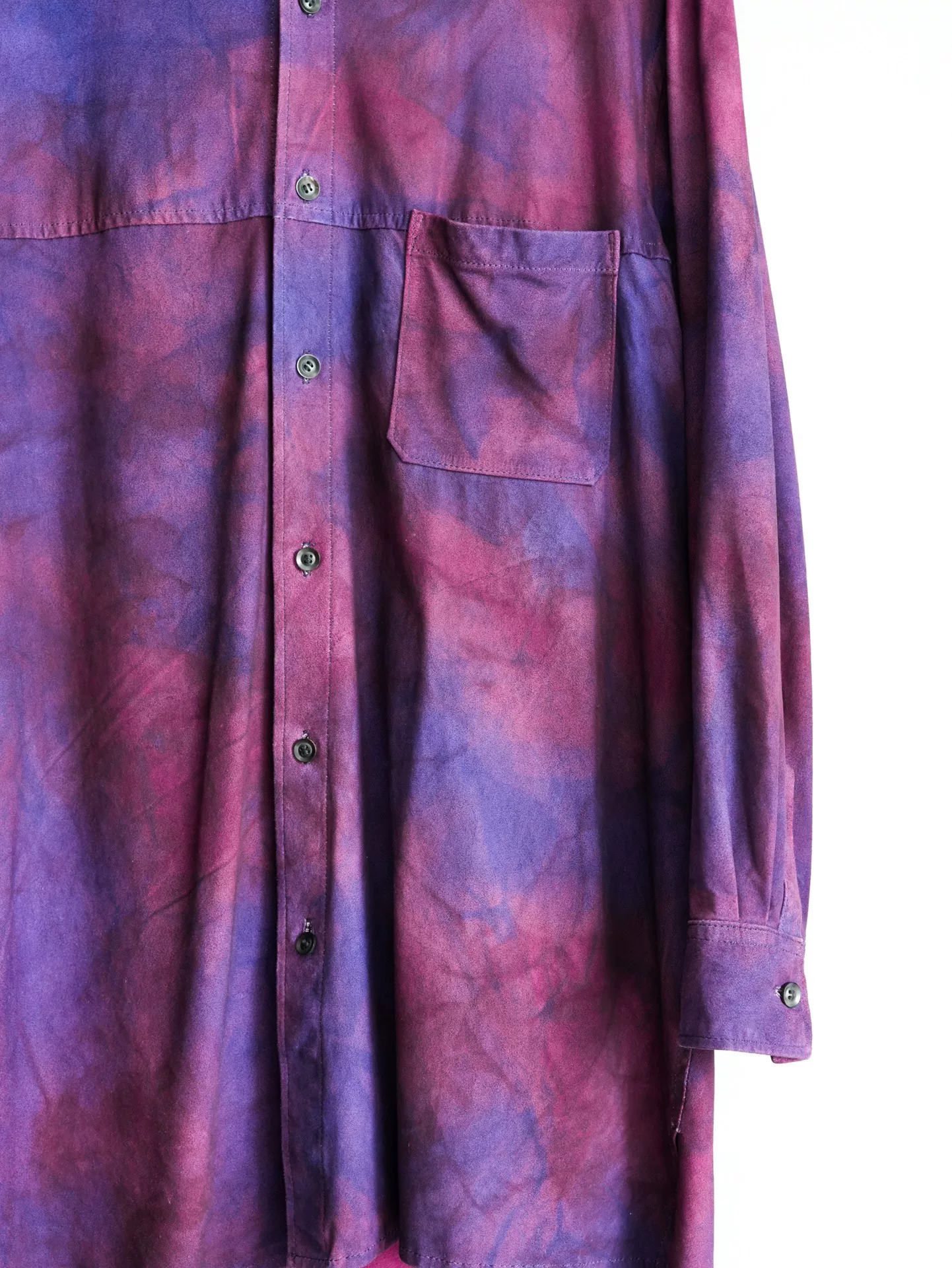 Yohji Yamamoto ISAMU KATAYAMA Leather Shirt — label