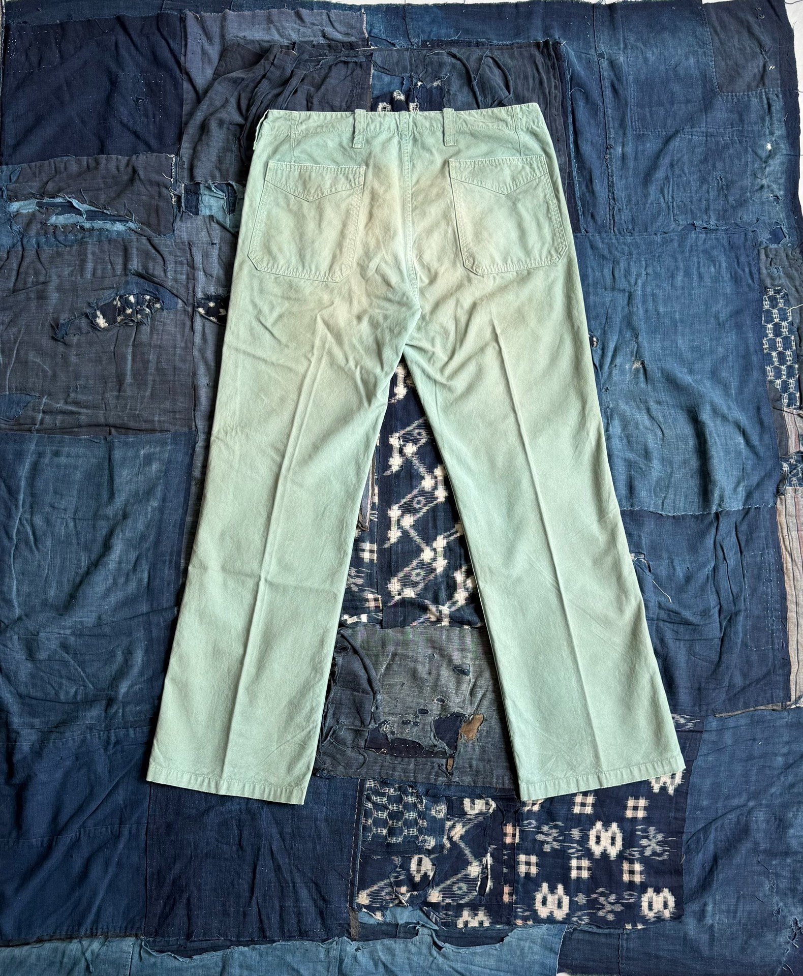 VISVIM 21SS GIFFORD PANTS DMGD — front