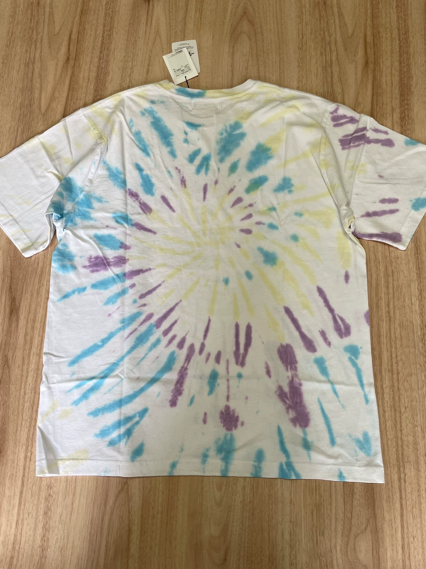 Monkey Time JAWS Tie-Dye Short-Sleeve T-Shirt — front
