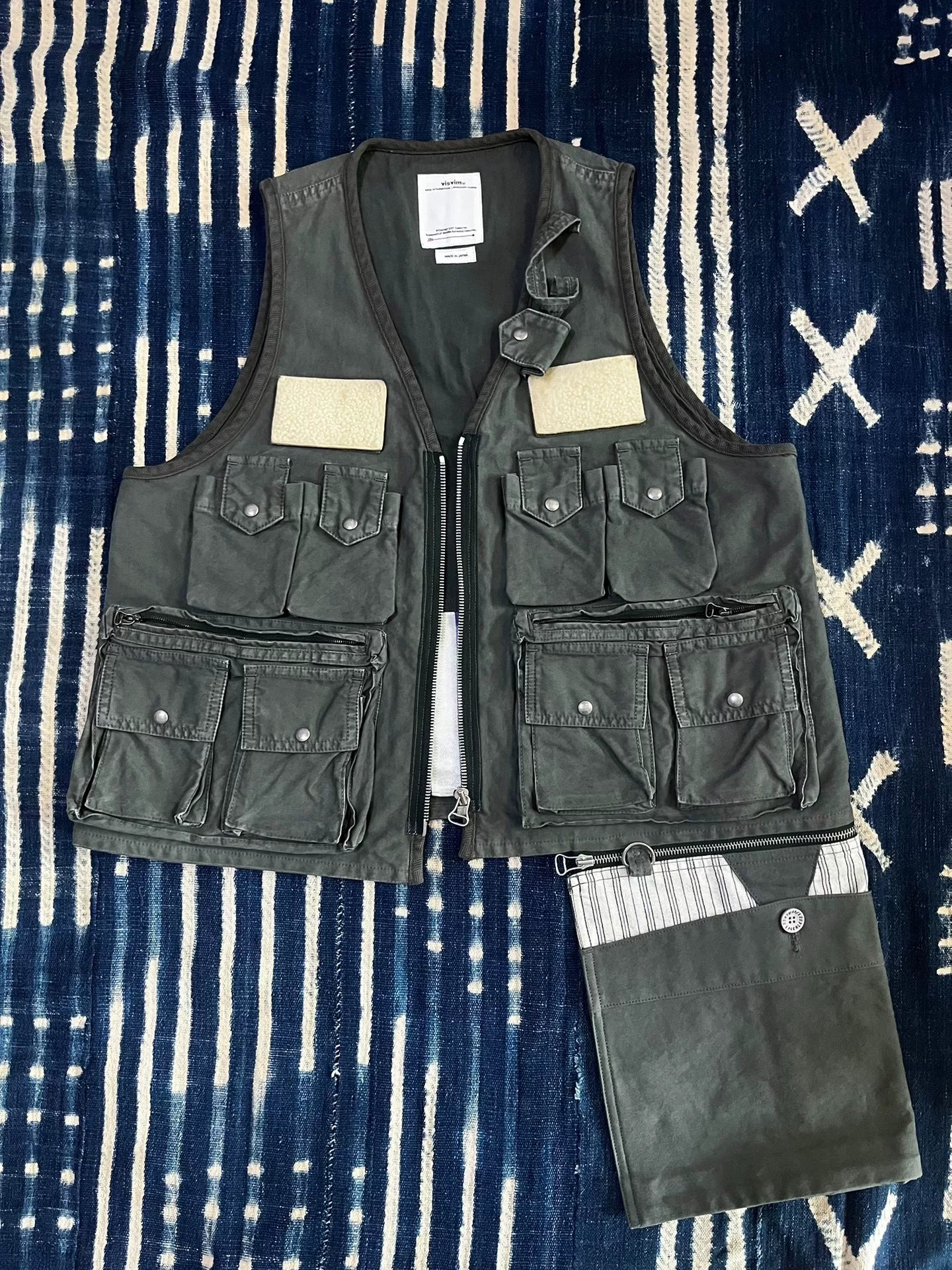 VISVIM 19AW PILAR FISHERMAN VEST