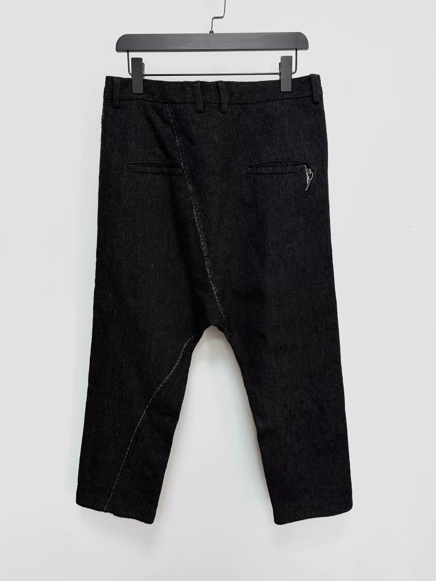 Taichi Murakami Misplaced Low-Crotch Pants — detail