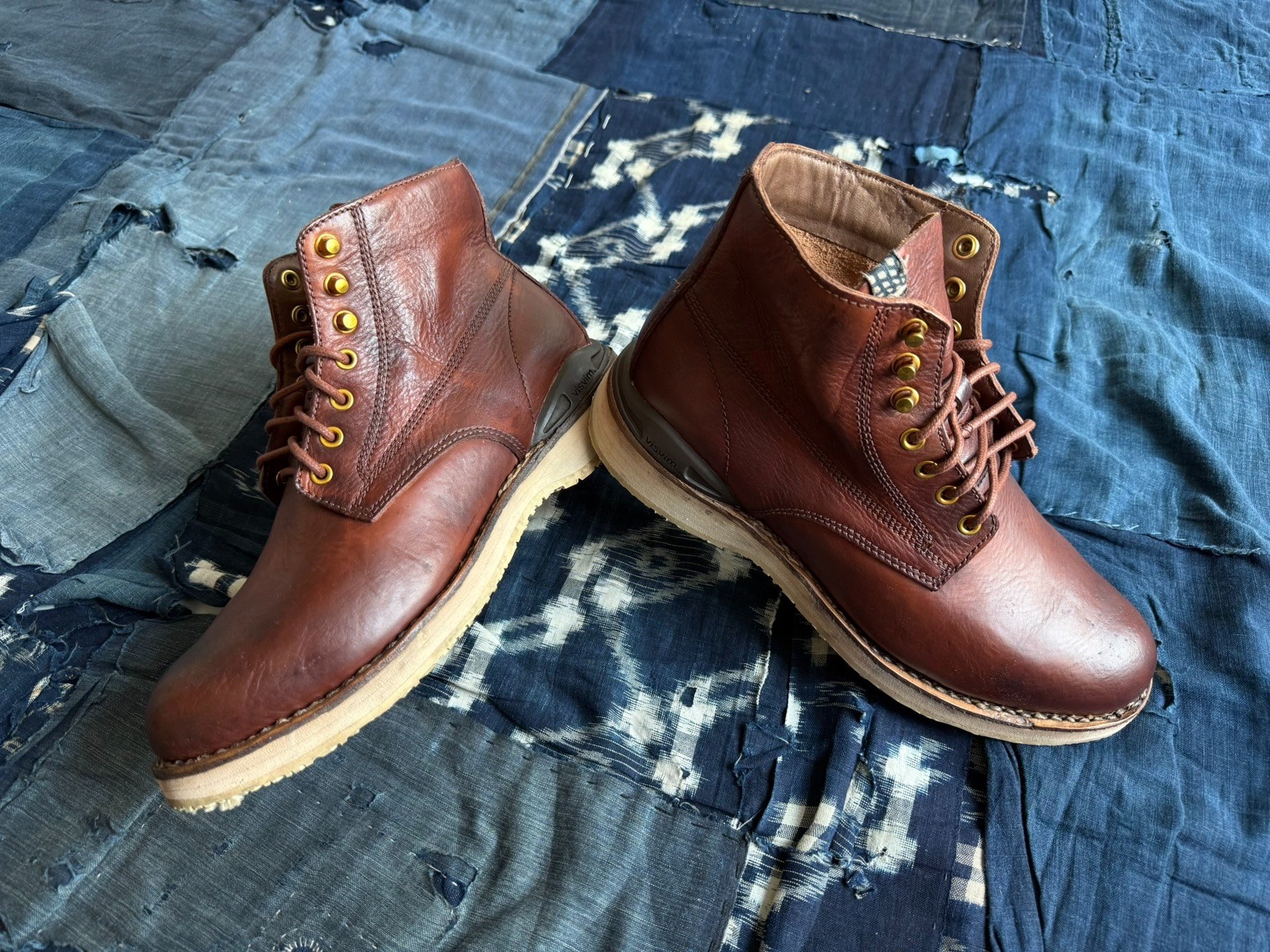 VISVIM ICT VIRGIL BOOTS MUD — front