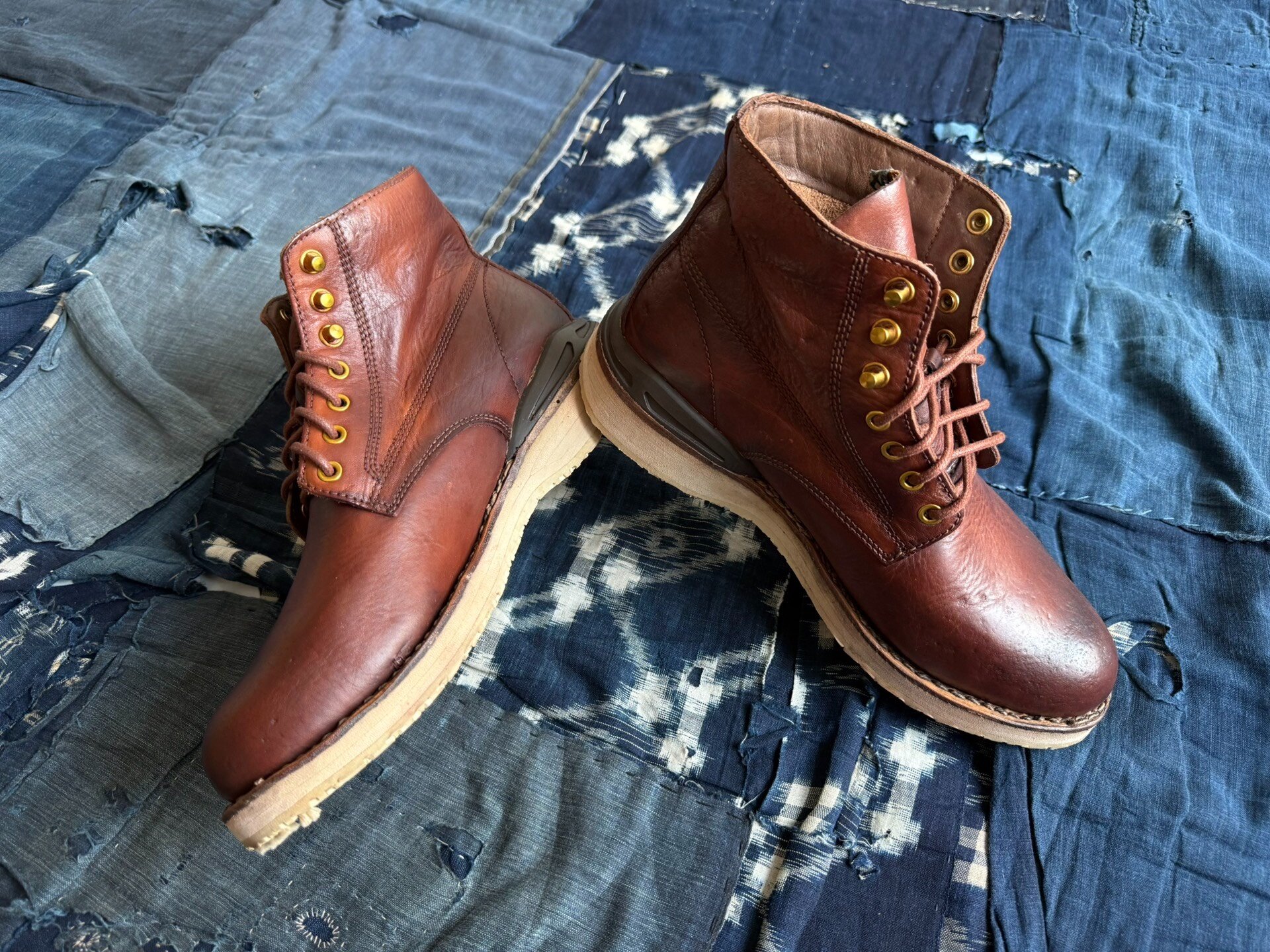 VISVIM ICT VIRGIL BOOTS MUD — detail