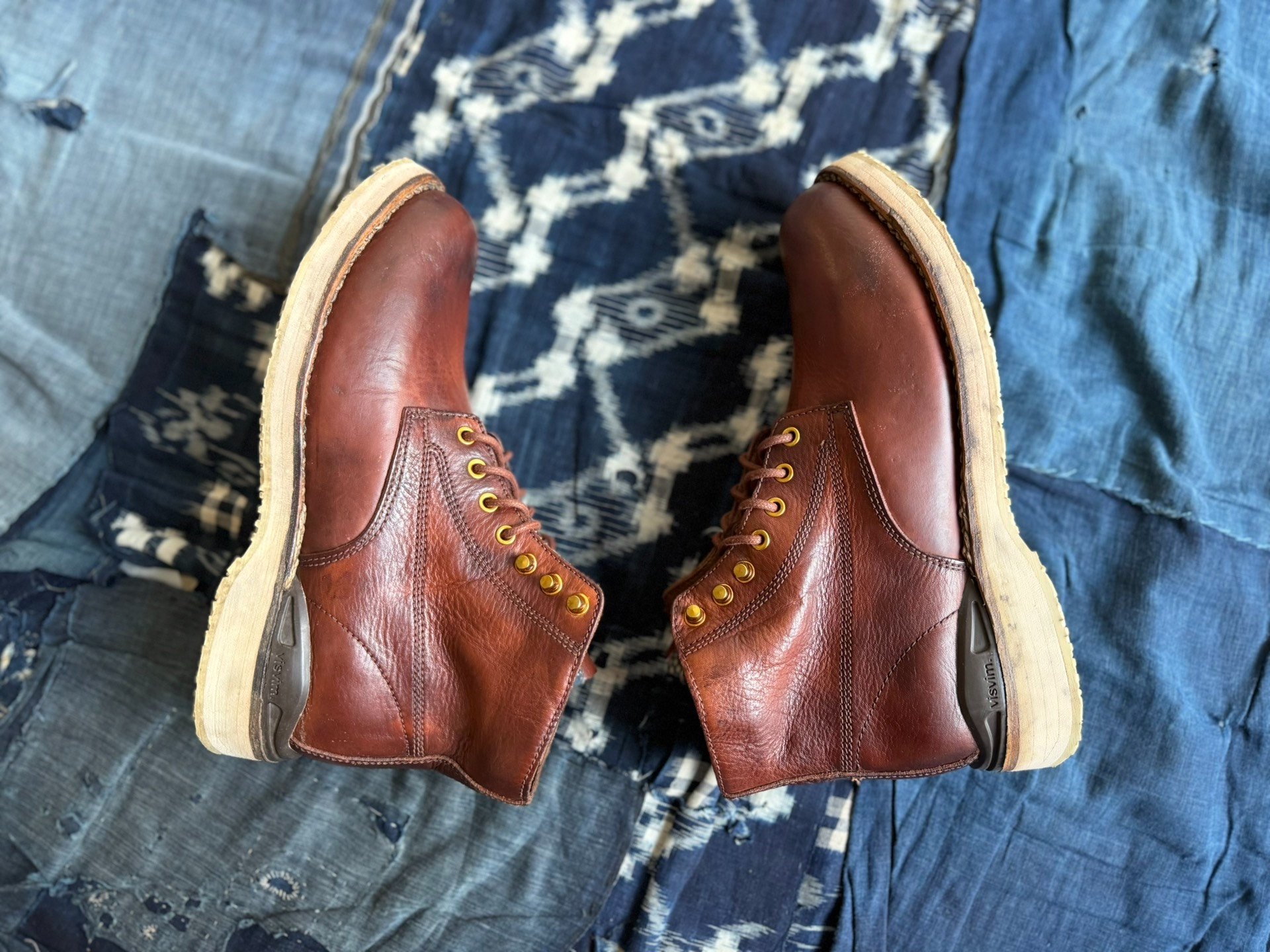 VISVIM ICT VIRGIL BOOTS MUD — back