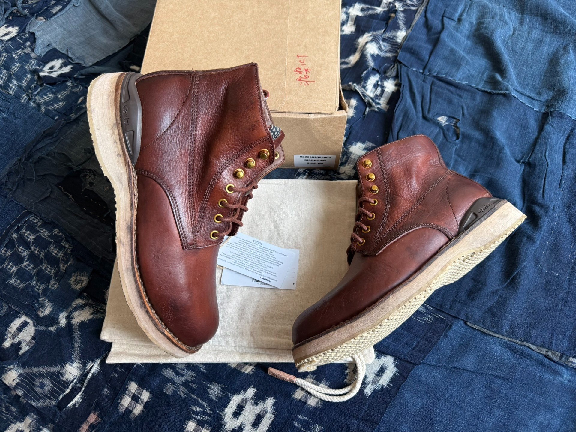 VISVIM ICT VIRGIL BOOTS MUD