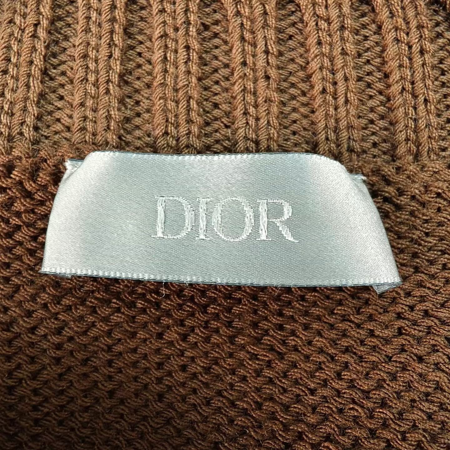 DIOR x Travis Scott Demon Embroidery Sweater — back