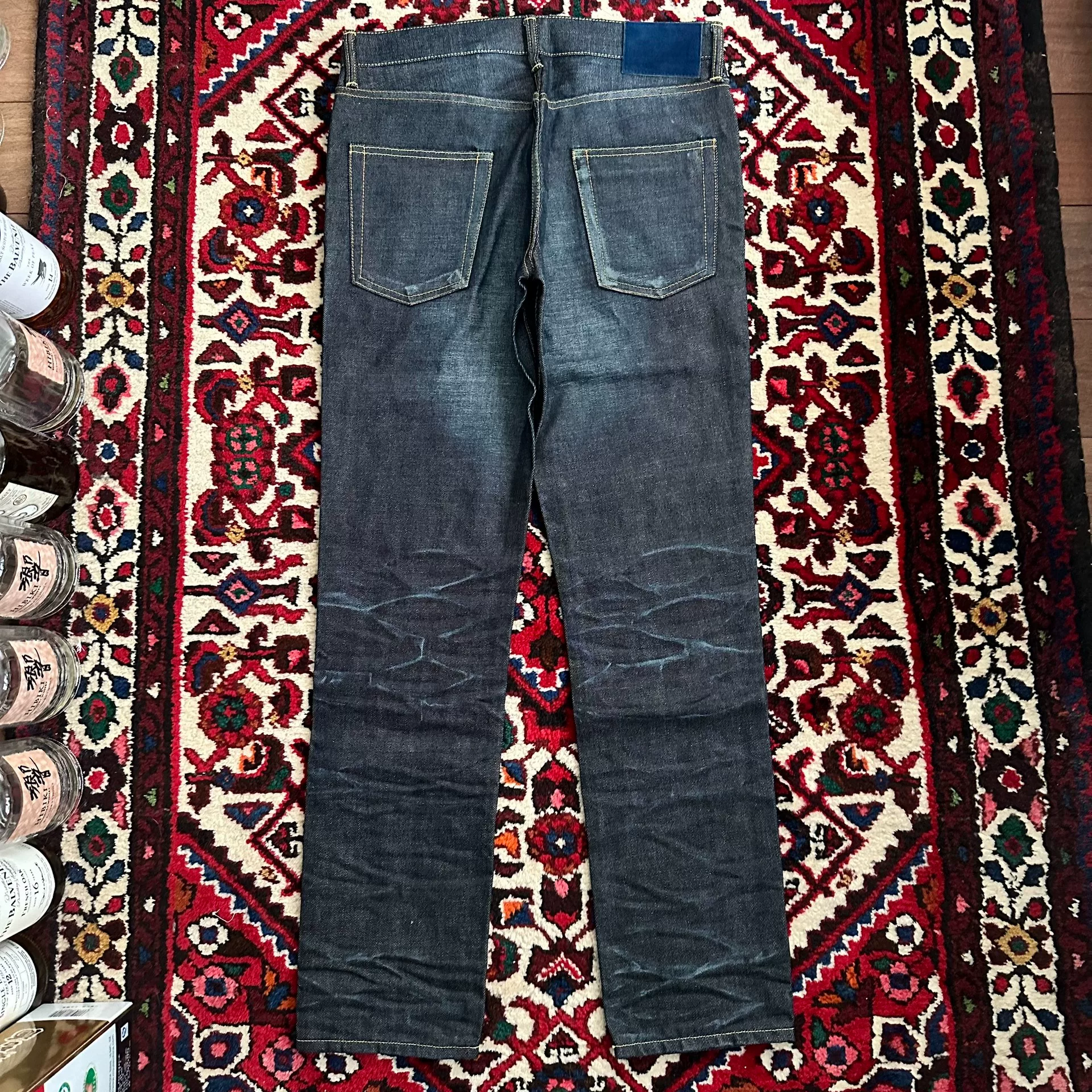 visvim 17AW 04NW Raw Denim Jeans — front