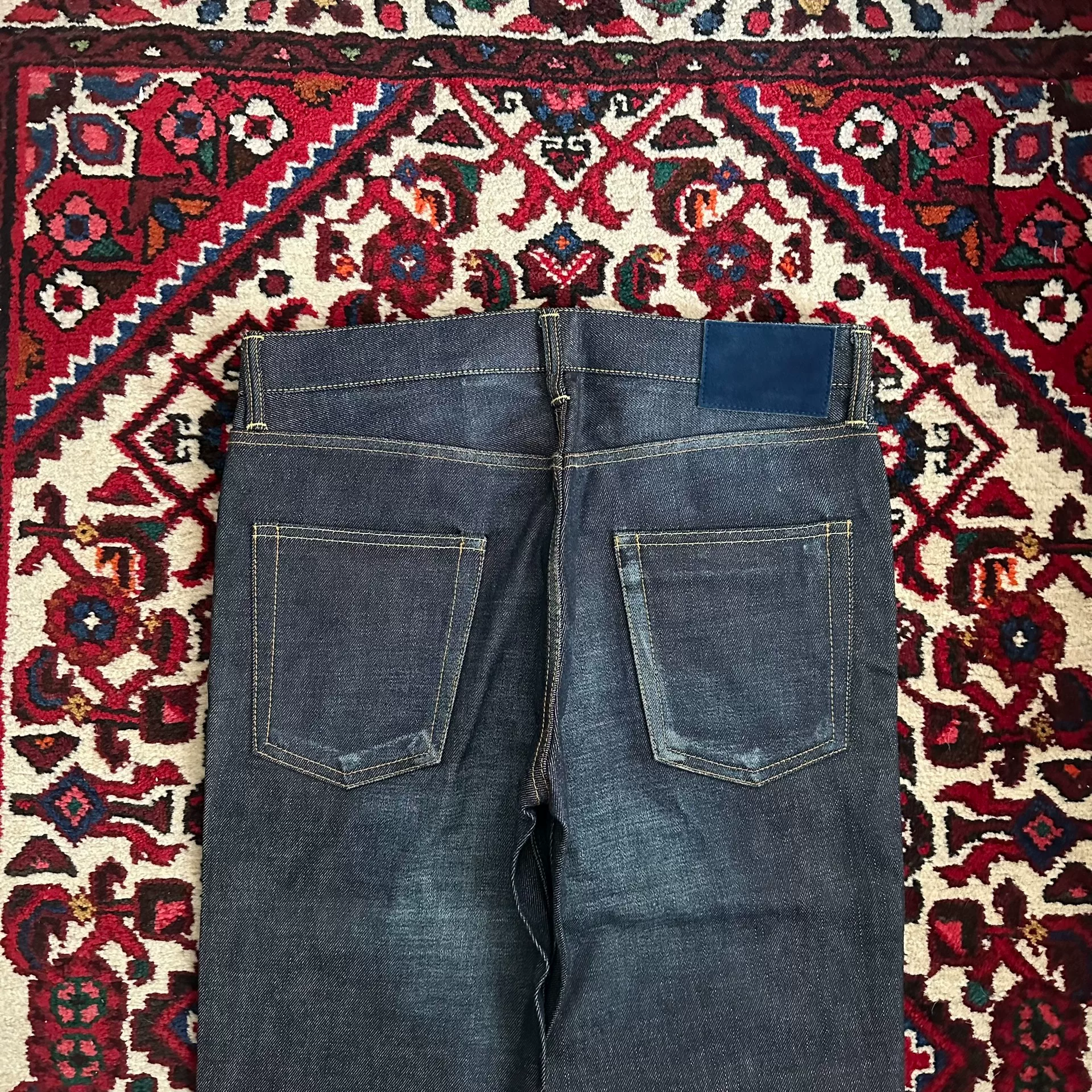 visvim 17AW 04NW Raw Denim Jeans — back