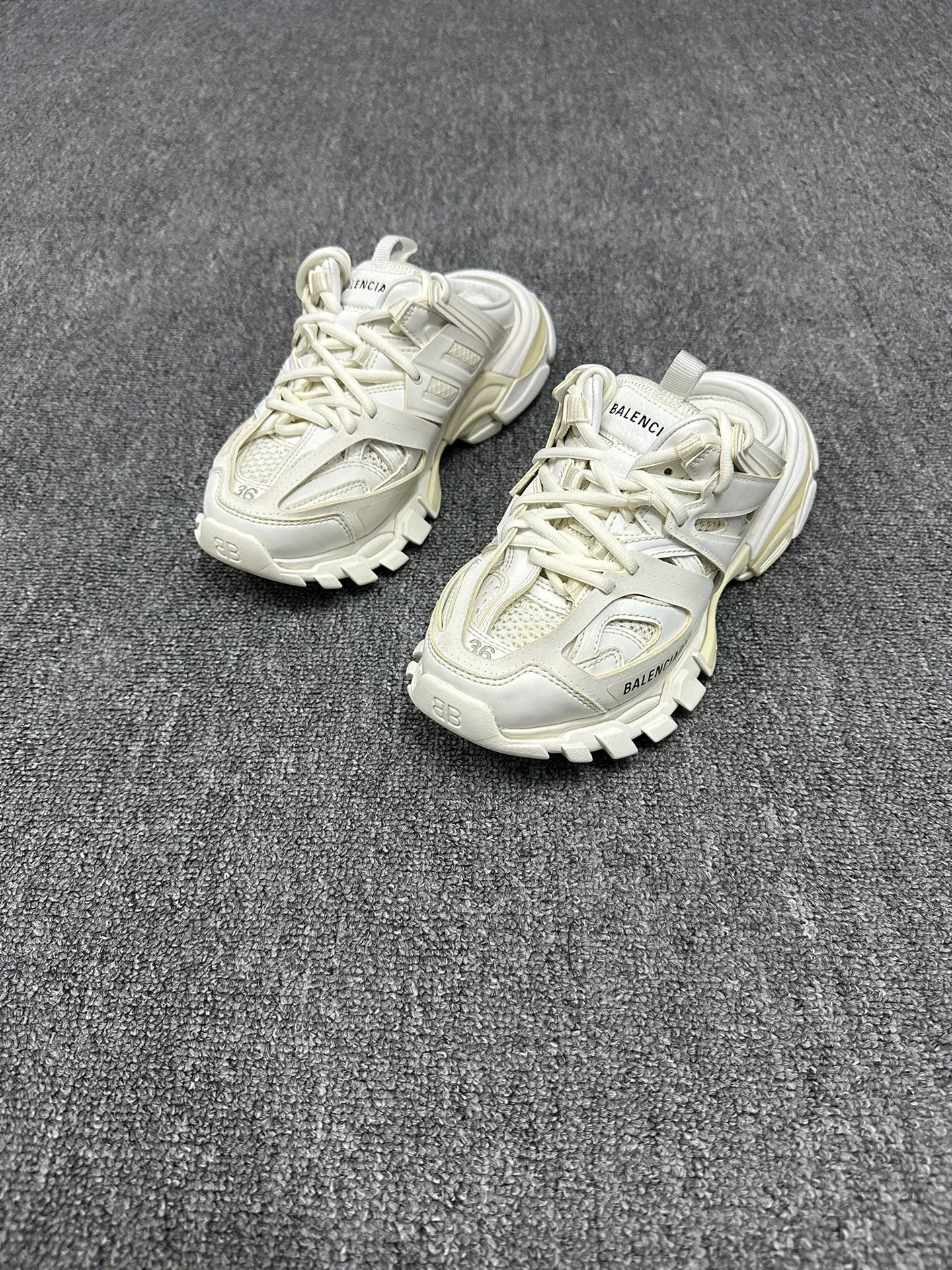Balenciaga Triple S White Dad Shoes 36