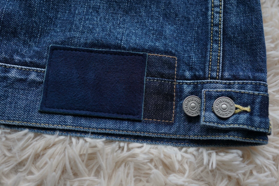 visvim 101 Denim Jacket D1001 Washed — label