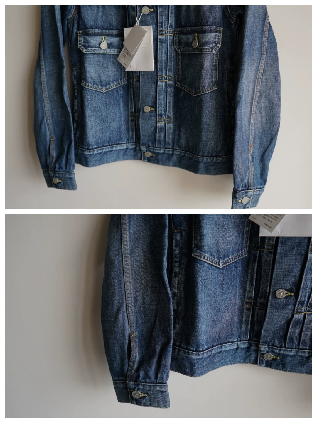 visvim 101 Denim Jacket D1001 Washed — front