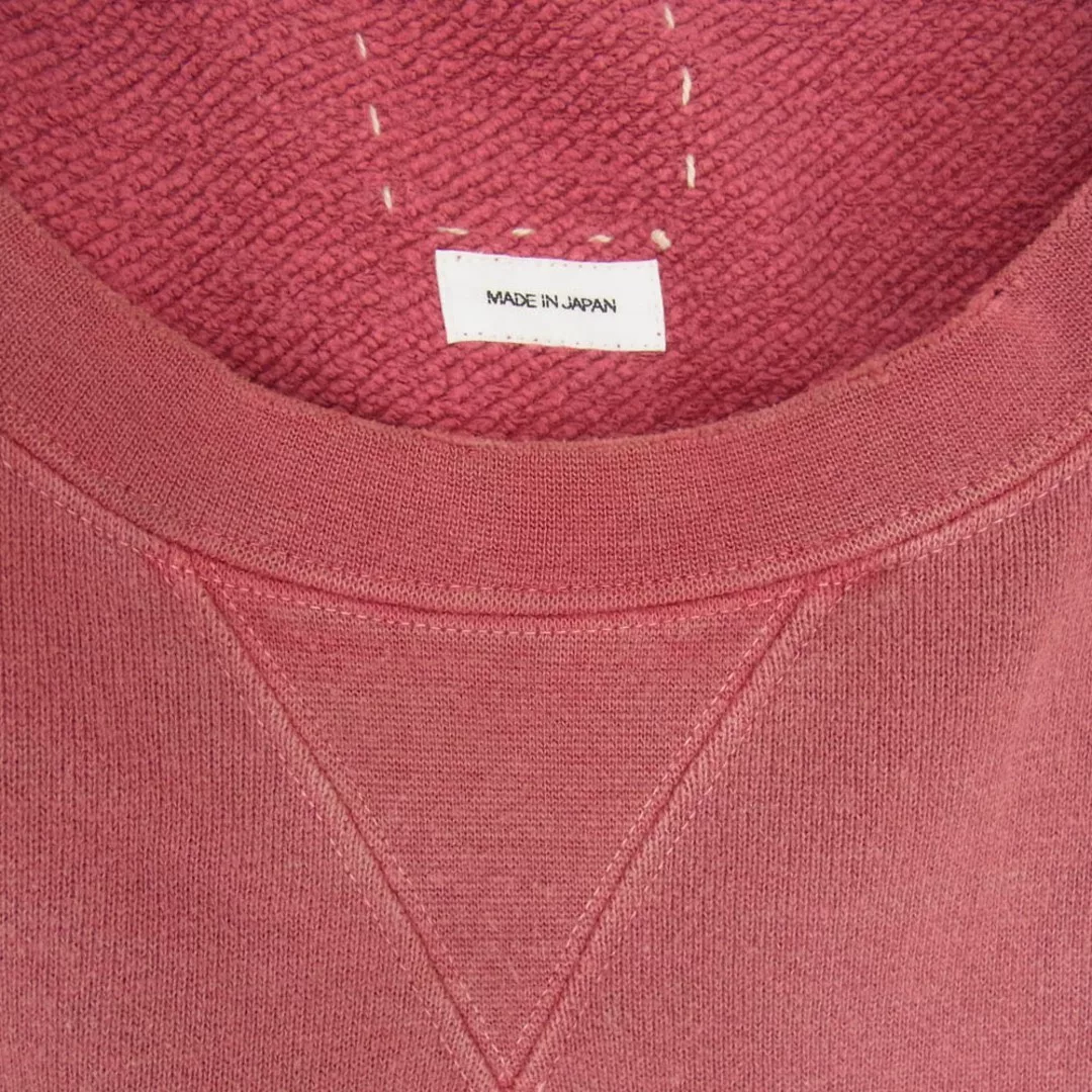 visvim 21AW JUMBO SWEAT 3/4 CRASH — detail