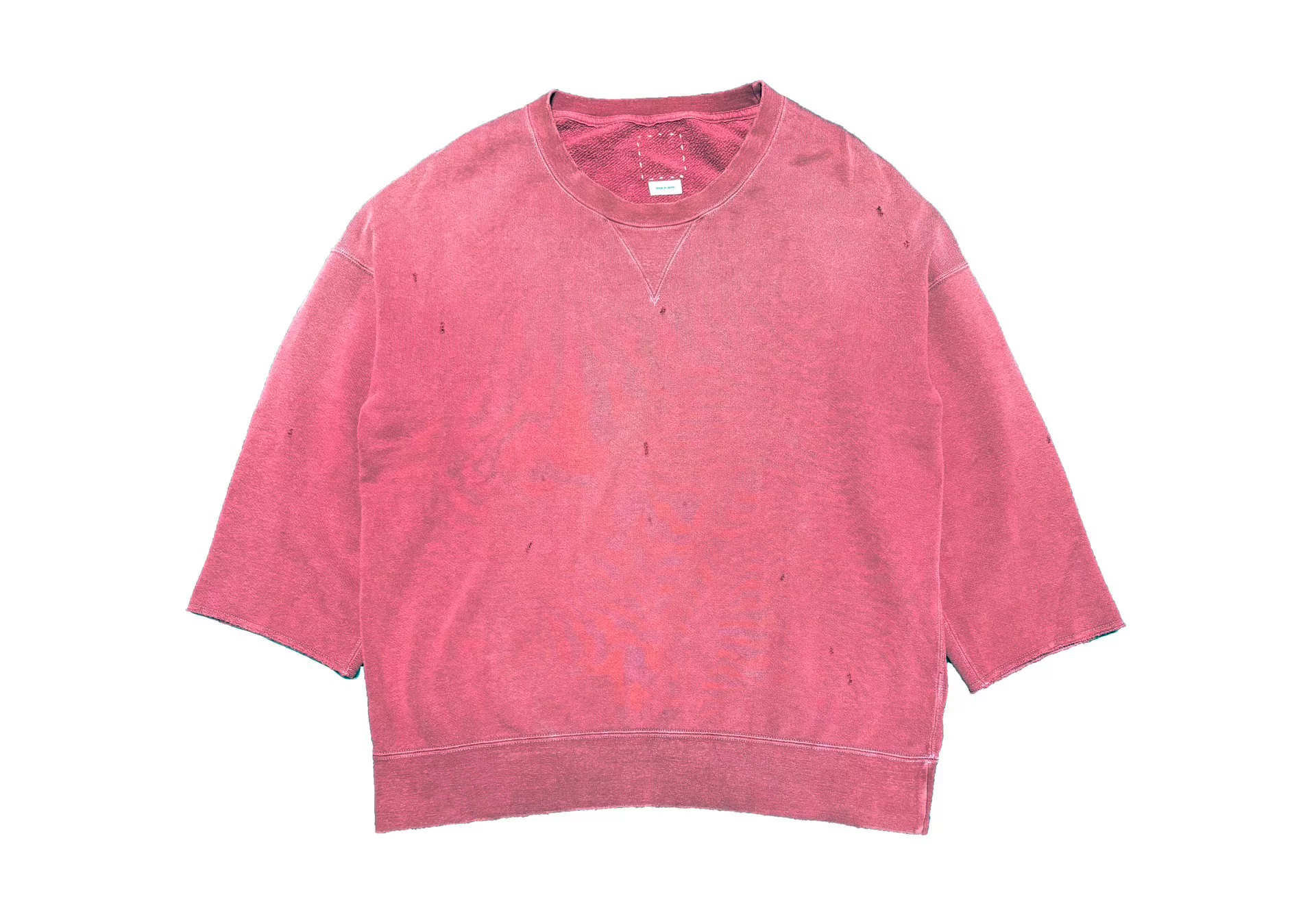 visvim 21AW JUMBO SWEAT 3/4 CRASH