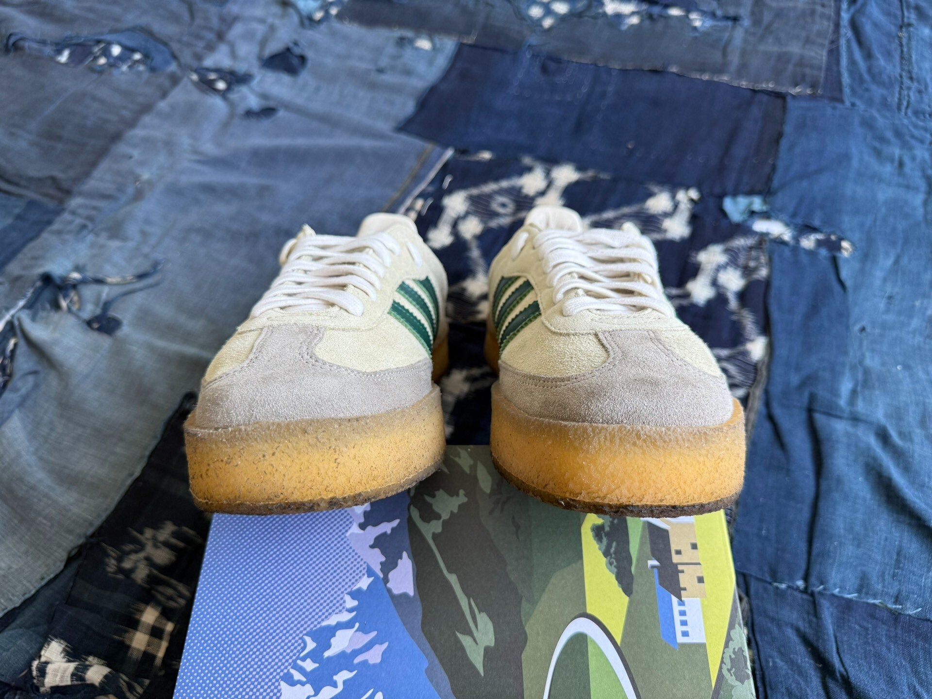 Kith Clarks Adidas Originals Samba Collaboration — label