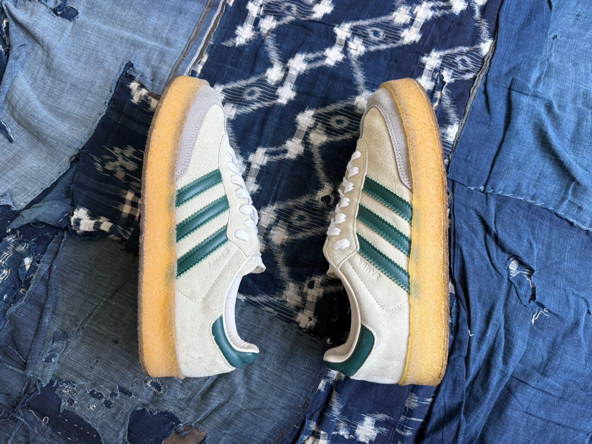 Kith Clarks Adidas Originals Samba Collaboration — front