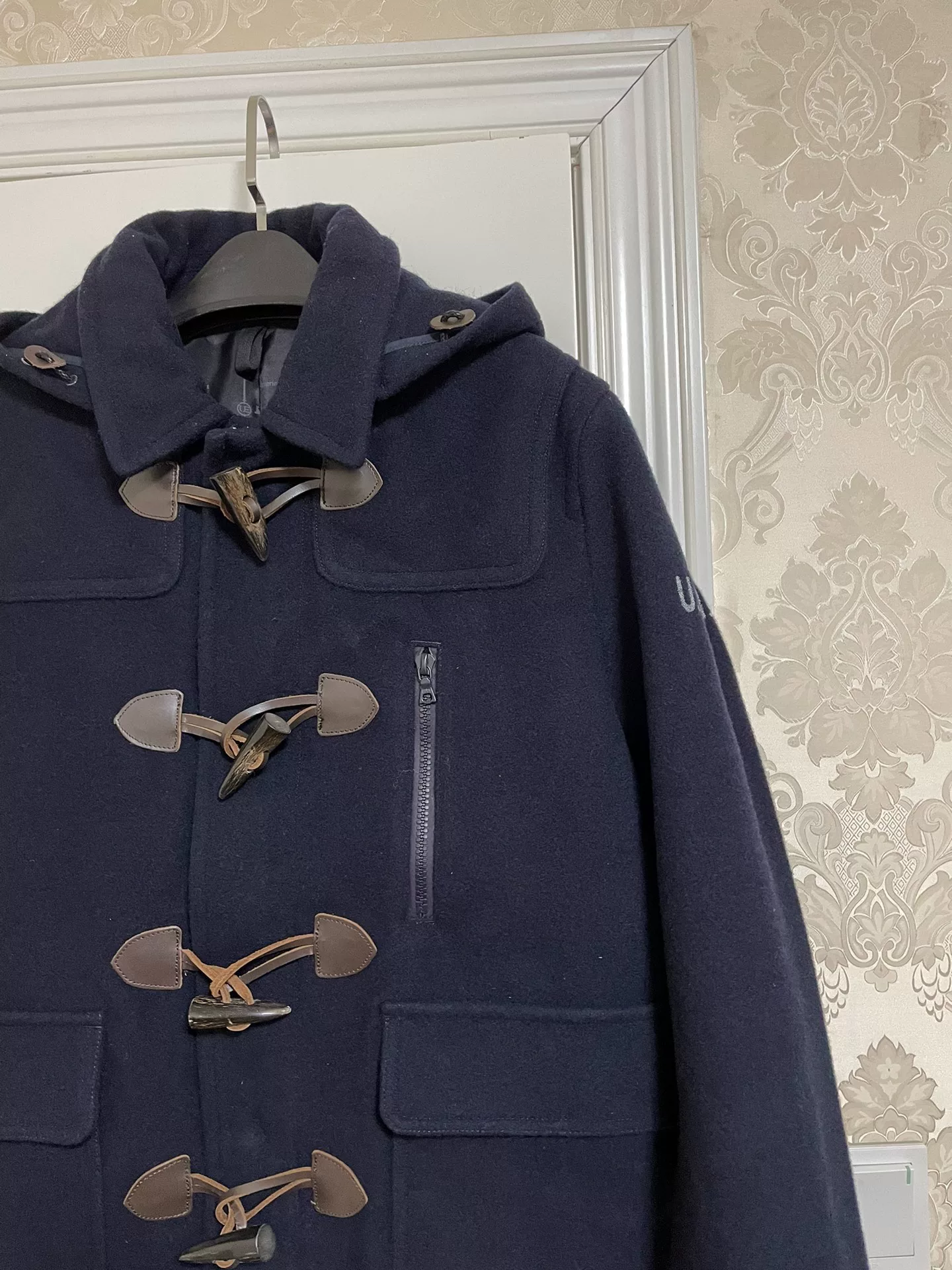 Uniform Experiment Hiroshi Fujiwara Wool Jacket — back