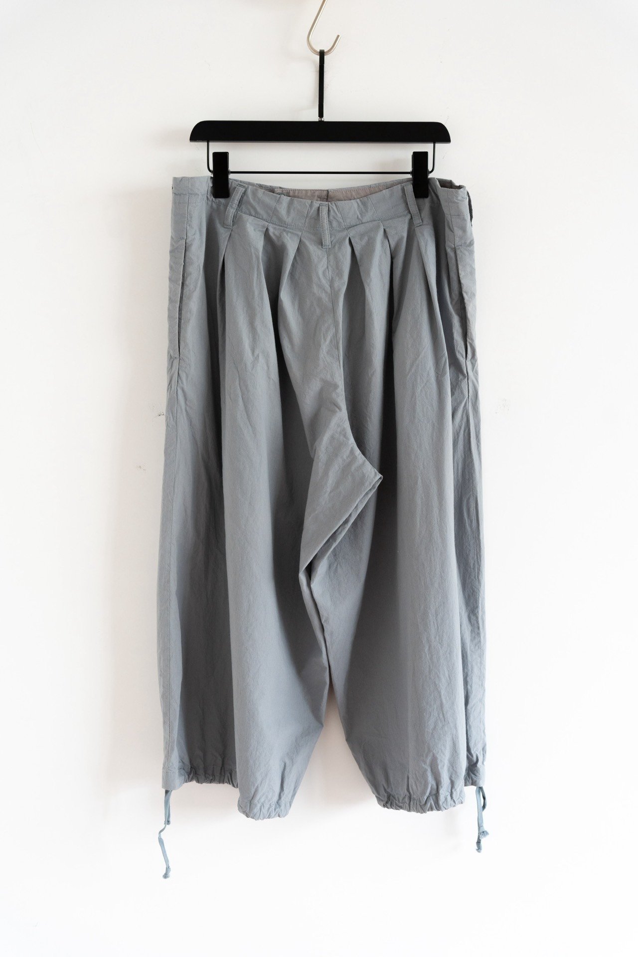 Yohji Yamamoto 2018 SS Gray Harem Pants — front