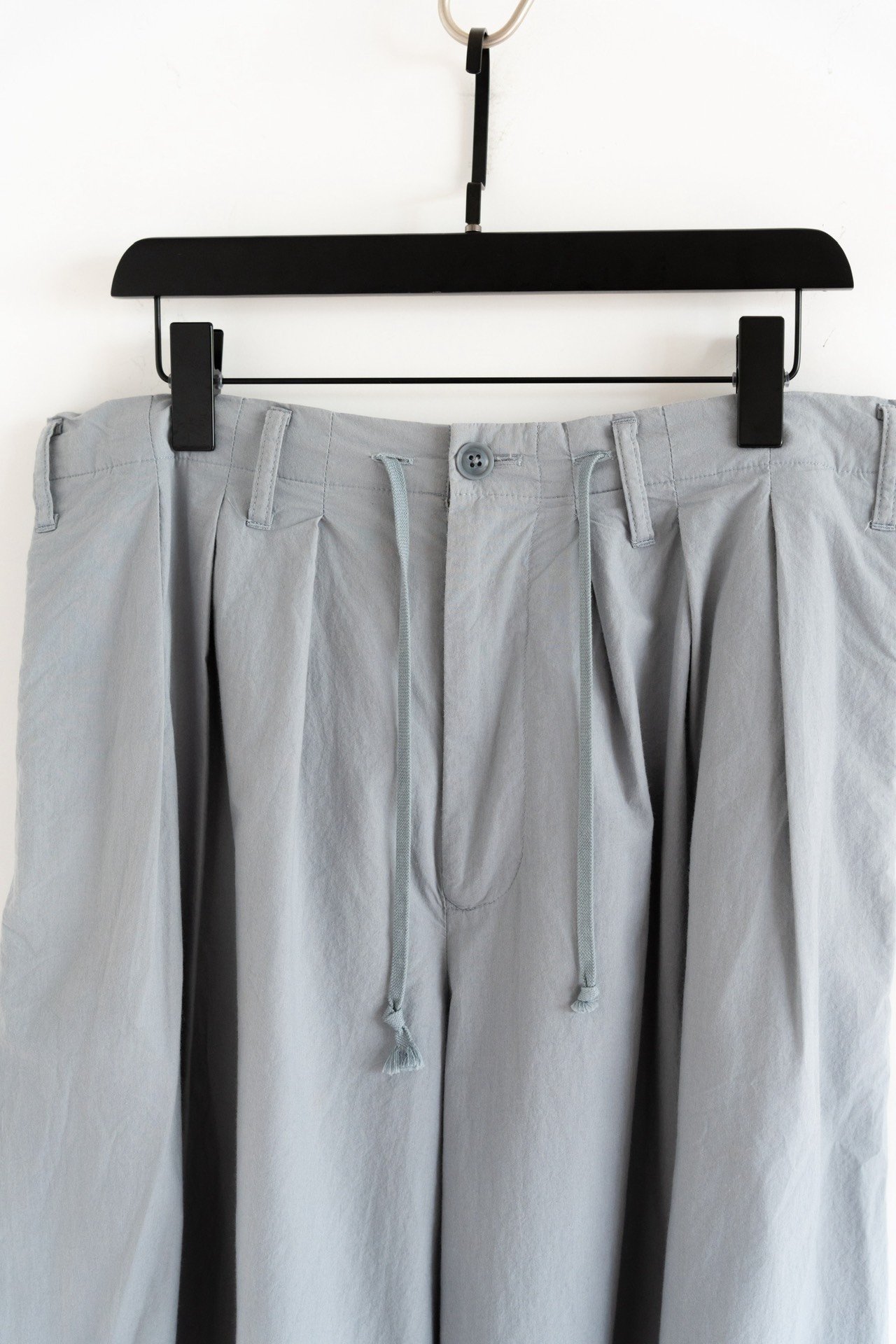 Yohji Yamamoto 2018 SS Gray Harem Pants — detail