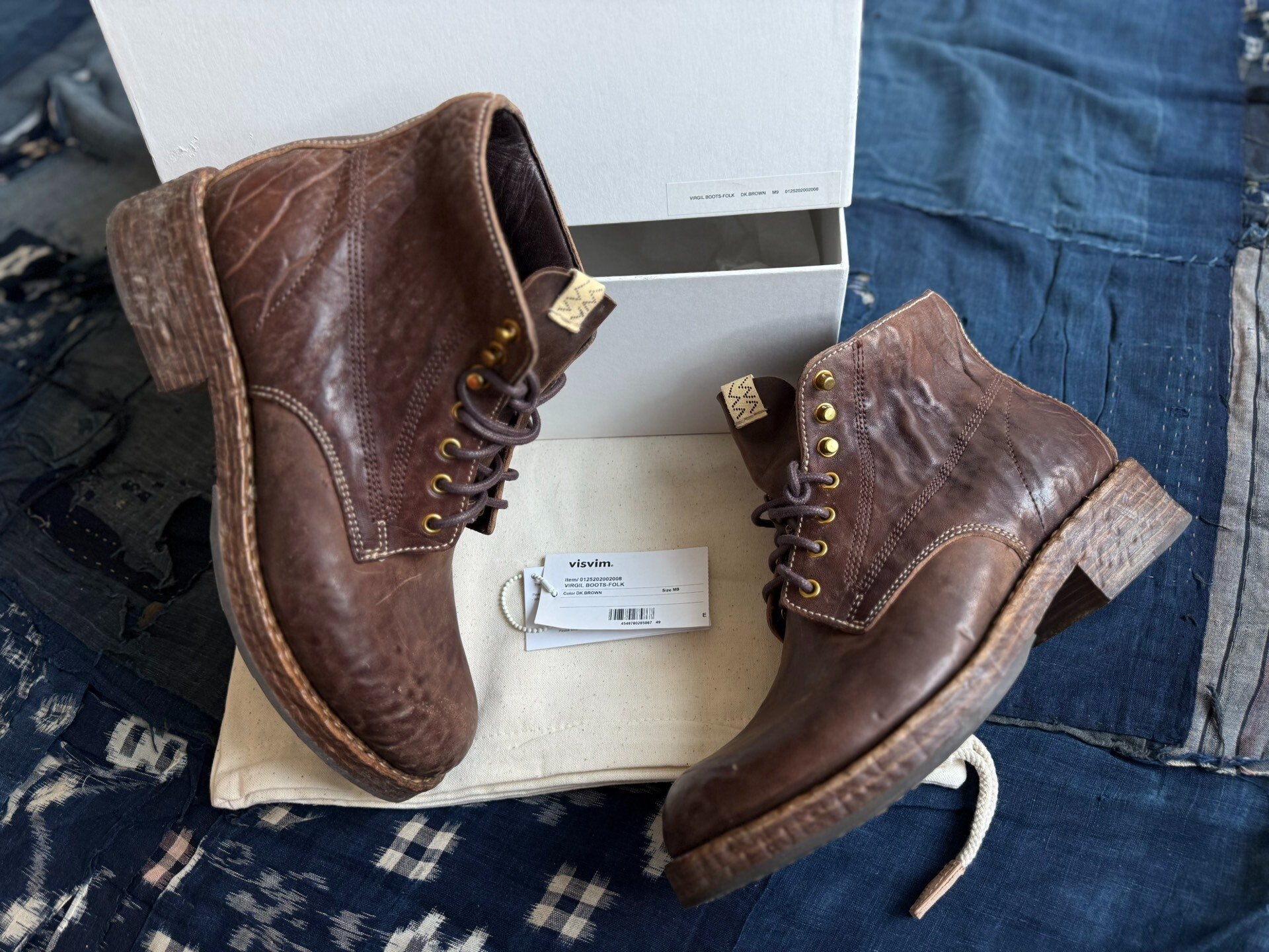 VISVIM 25AW VIRGIL BOOTS-FOLK