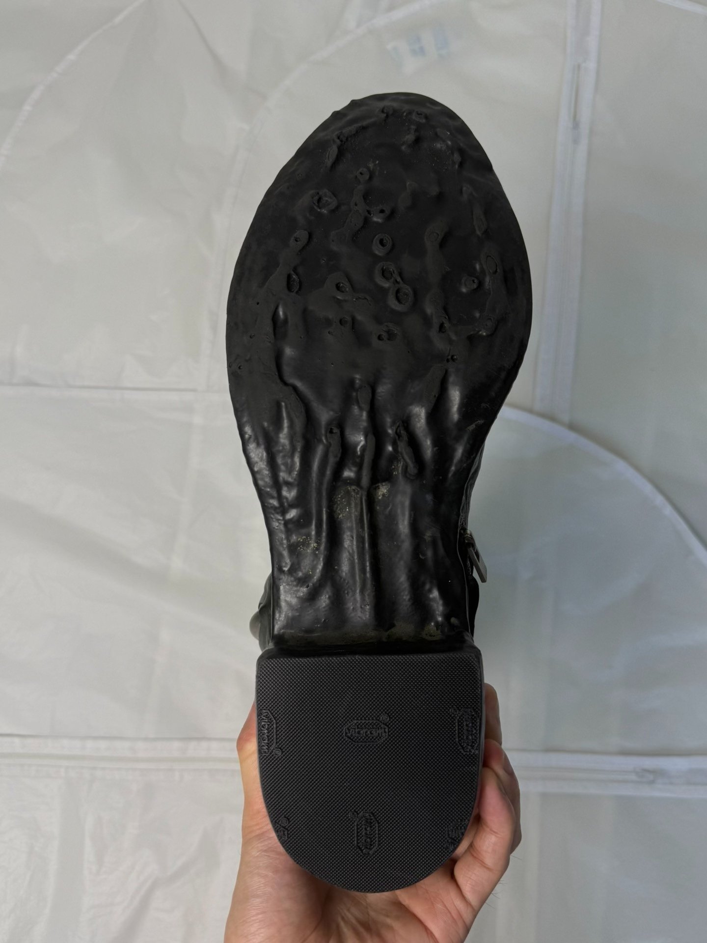 CarolChristianPoell Tall Leather Boots — label
