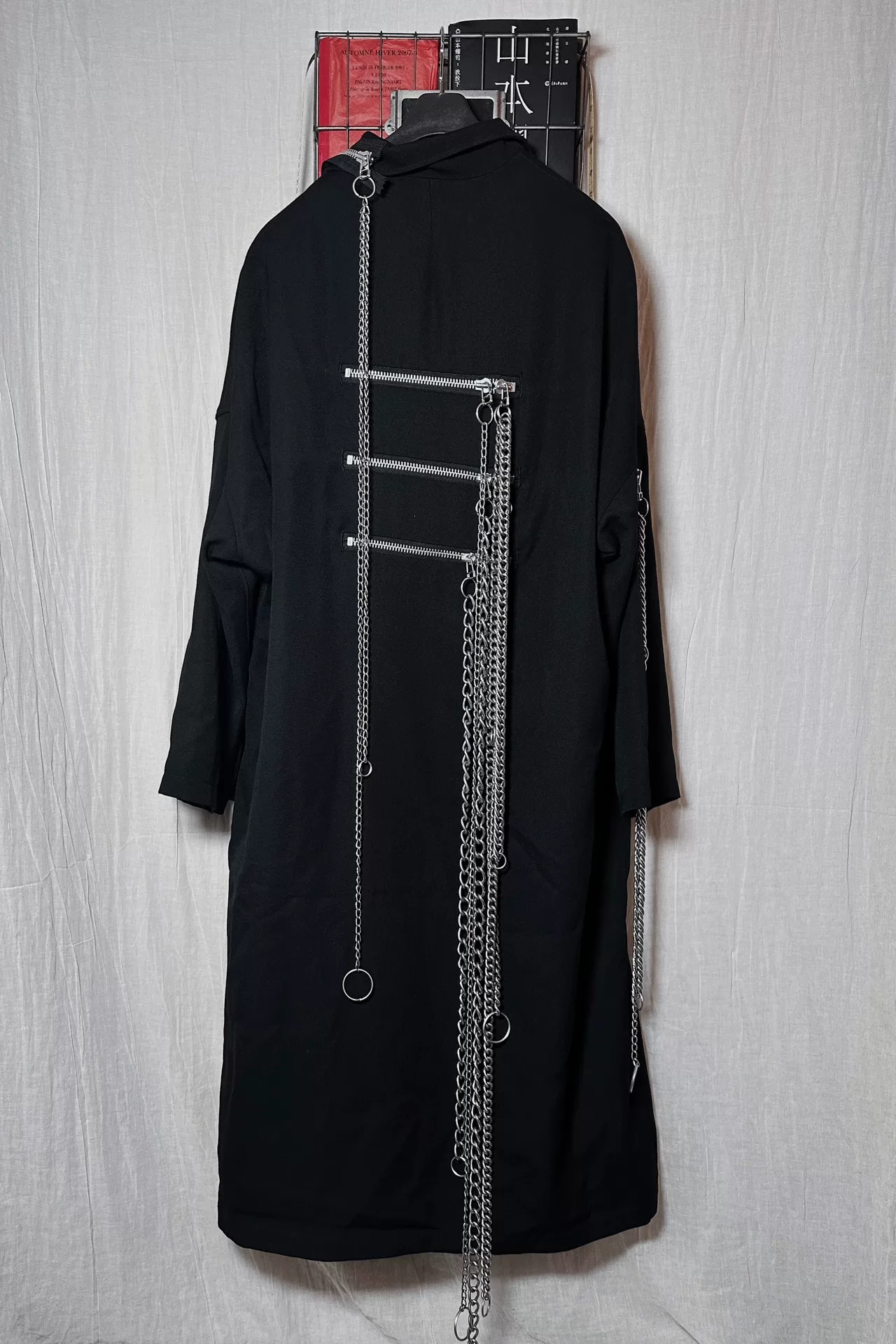 Yohji Yamamoto 20AW Chain GABA Coat — label
