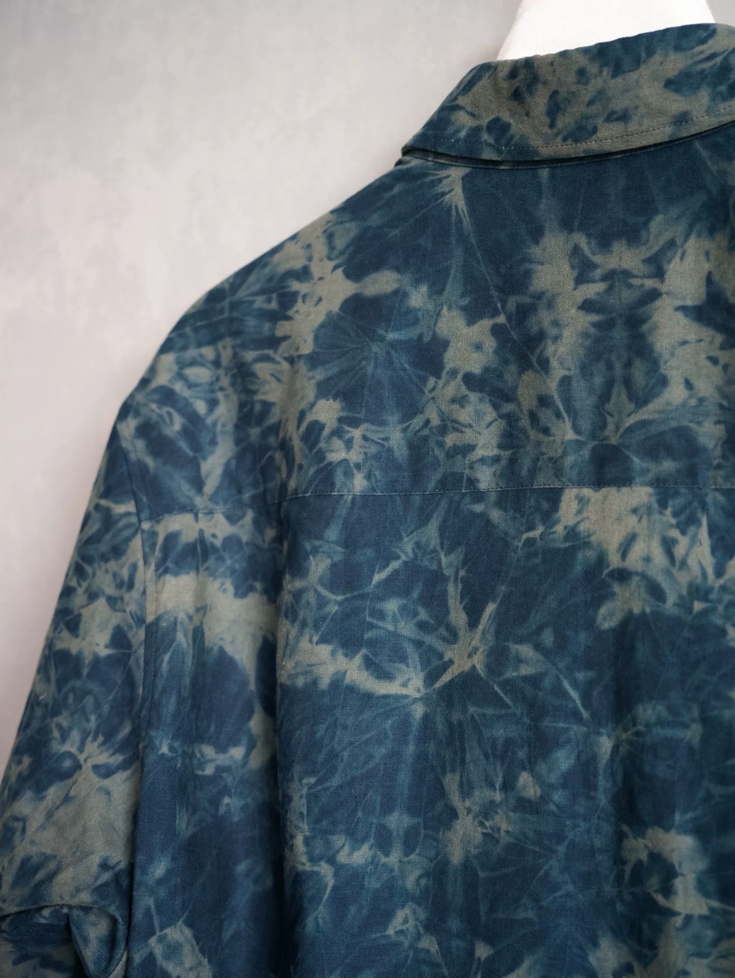 Yohji Yamamoto 23AW Ink Dye Shirt — back