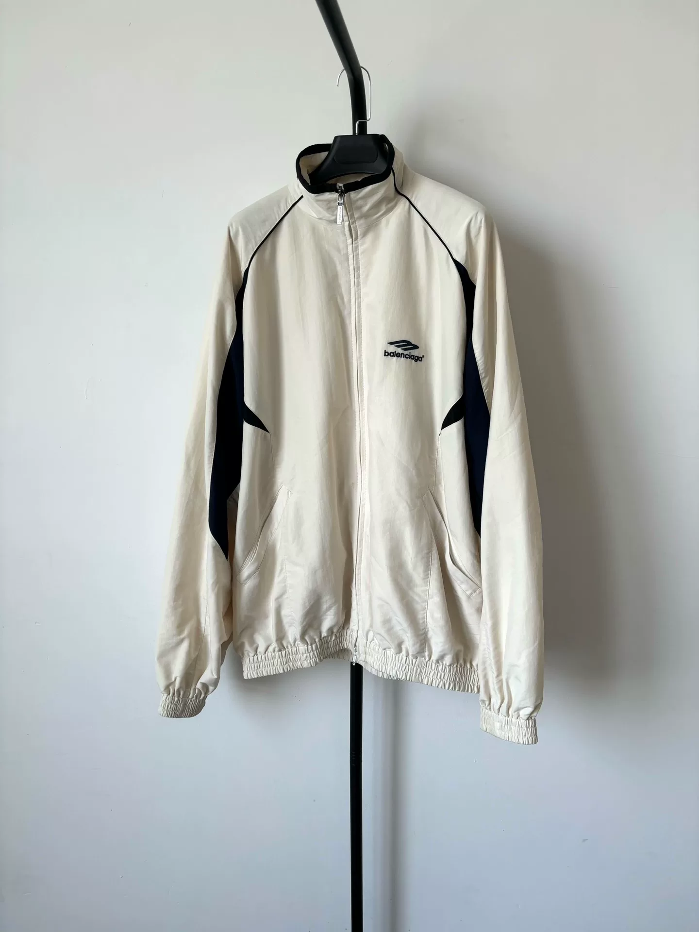 Balenciaga 3Bsports Cream Sports Jacket