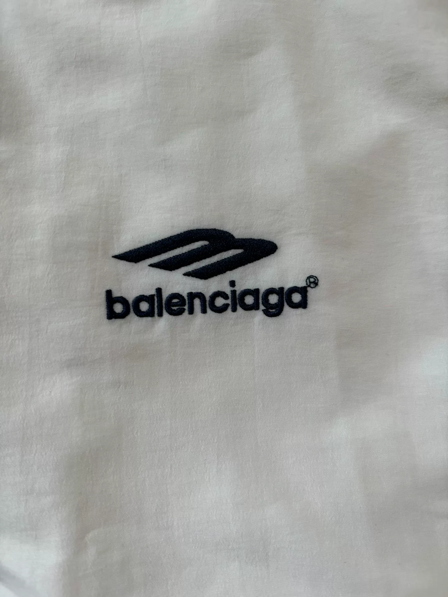 Balenciaga 3Bsports Cream Sports Jacket — detail